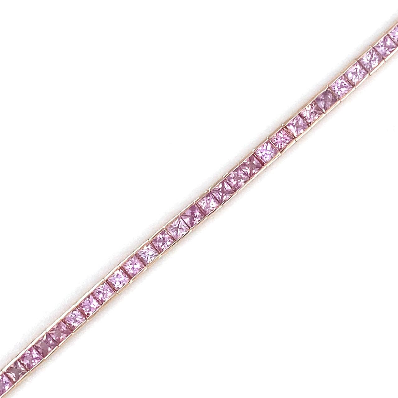 Pink Sapphire Enchantment Bracelet