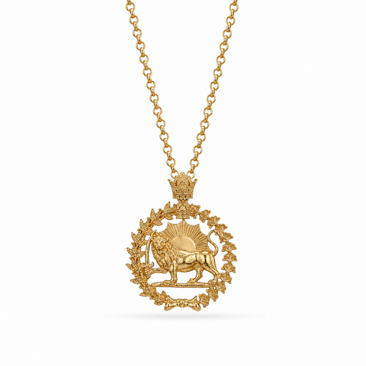 Collier Lion et Soleil Impérial