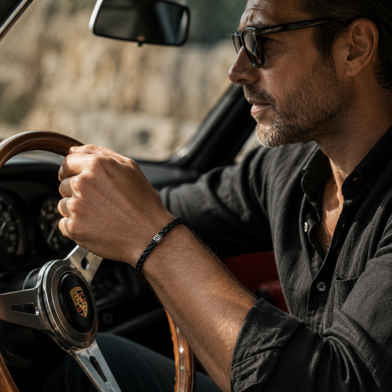 Kourosh Leather Bracelet