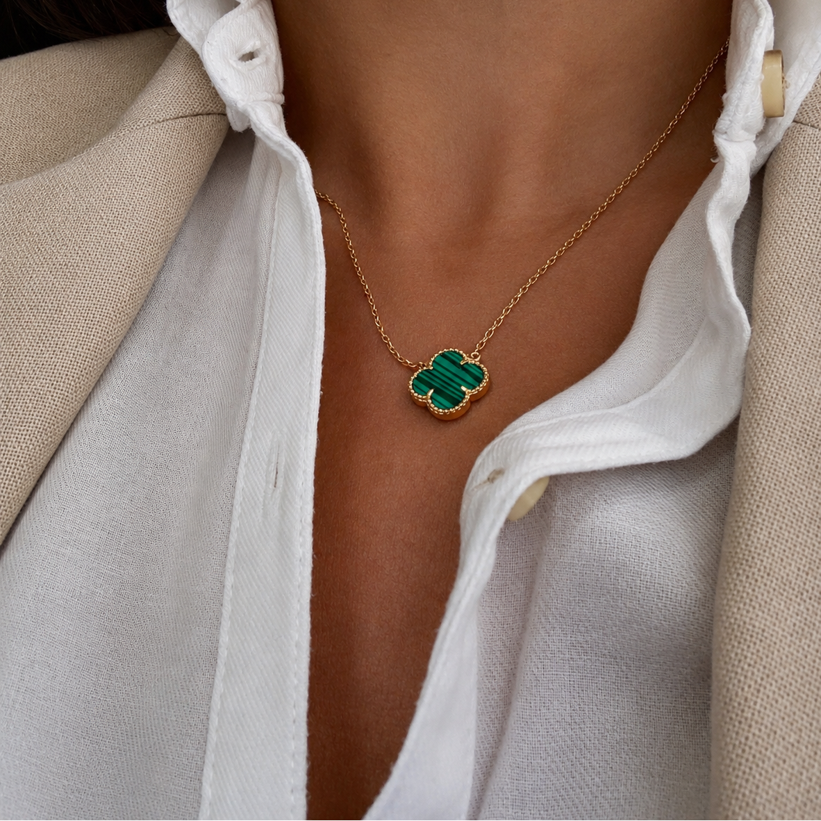 Lucky Malachite Clover