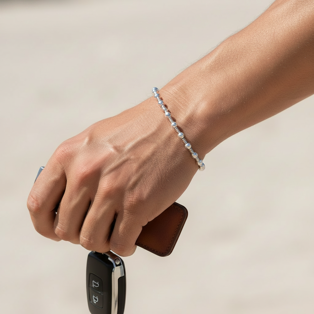 Bracelet en argent Meridian