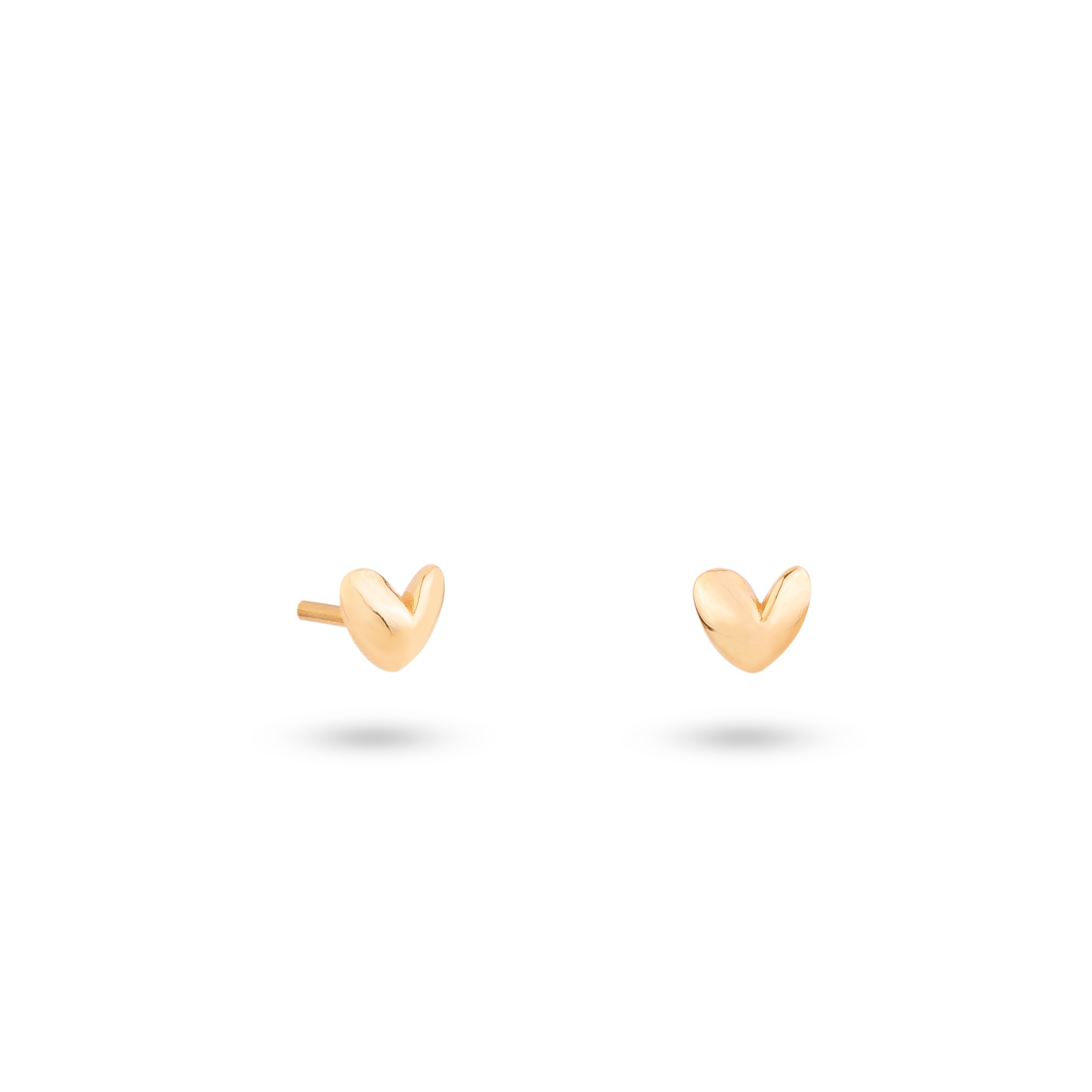 Mini Heart Stud Earrings