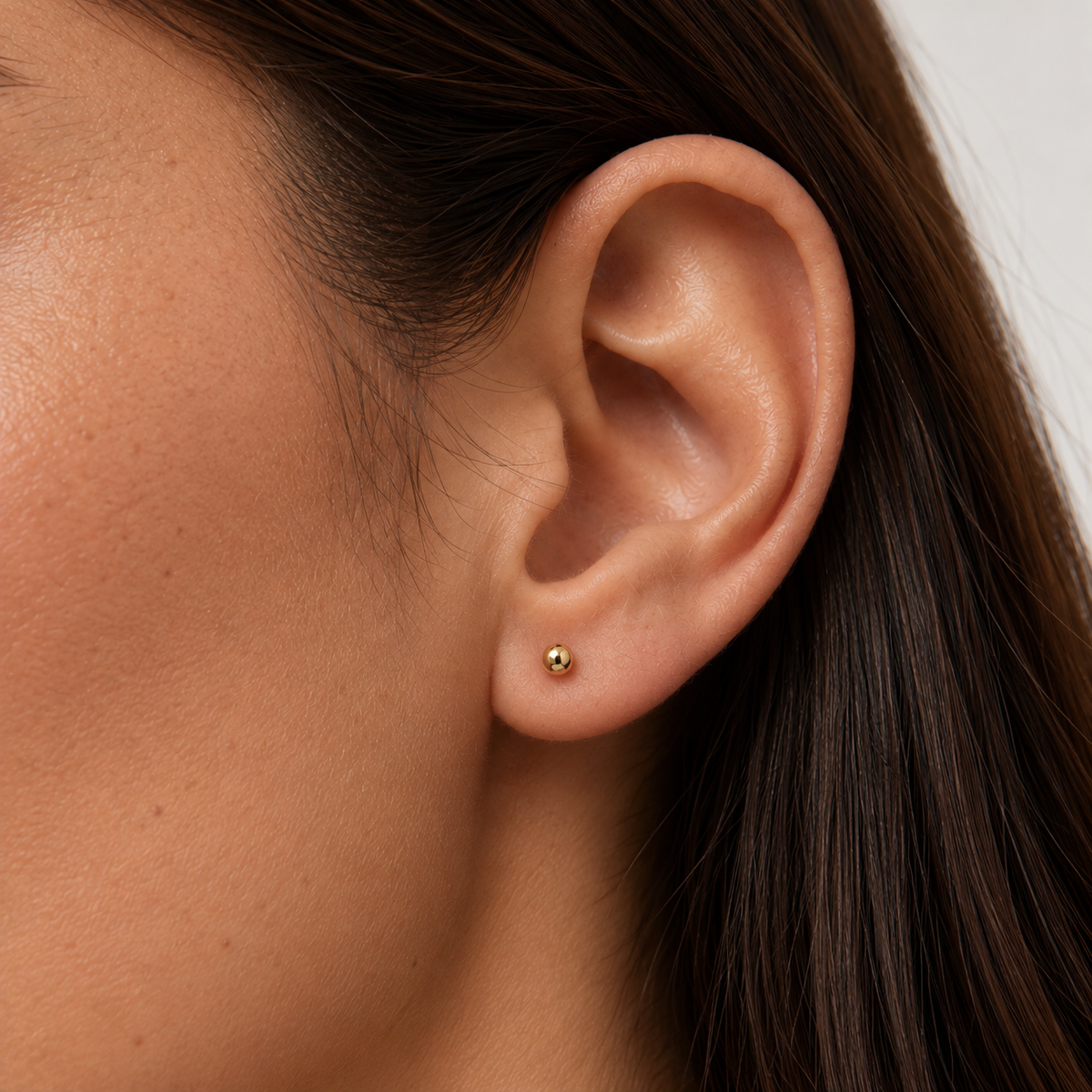 Mini Pin Stud Earrings