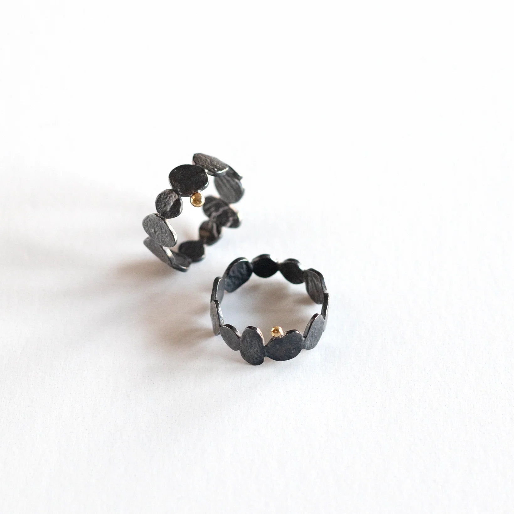 Rustic Modern Sterling Silver Ring