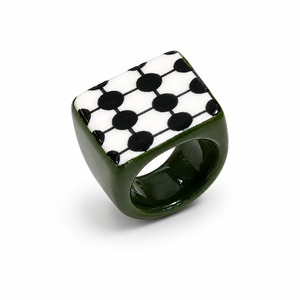 Mosaic Ceramic Ring