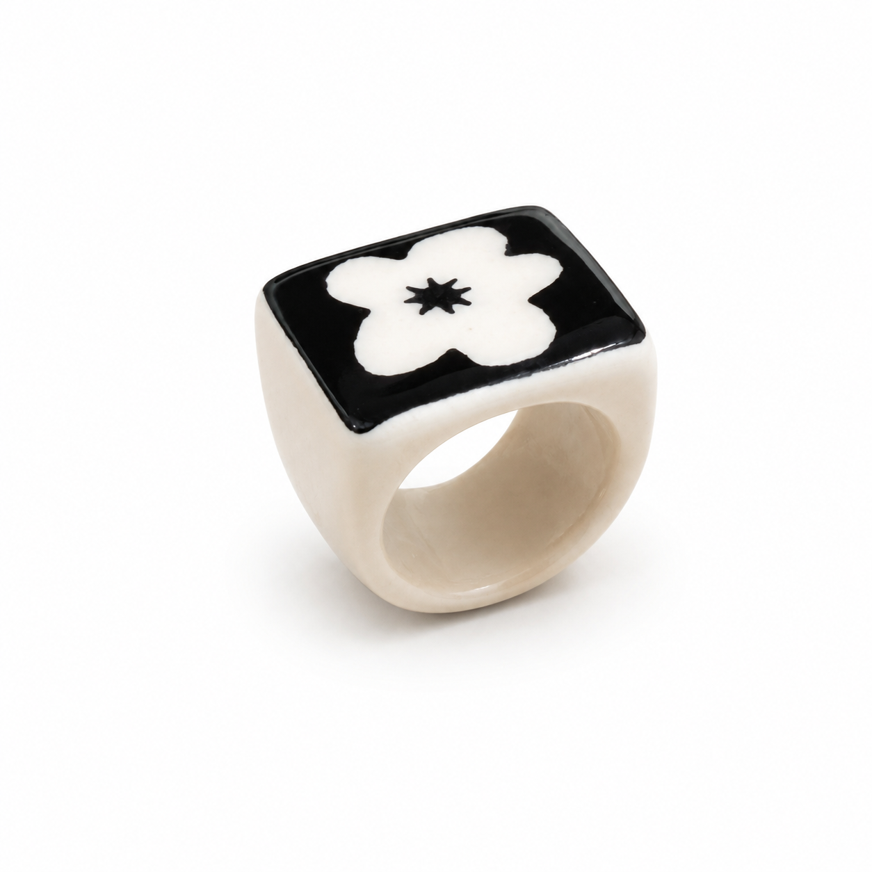 Mosaic Ceramic Ring