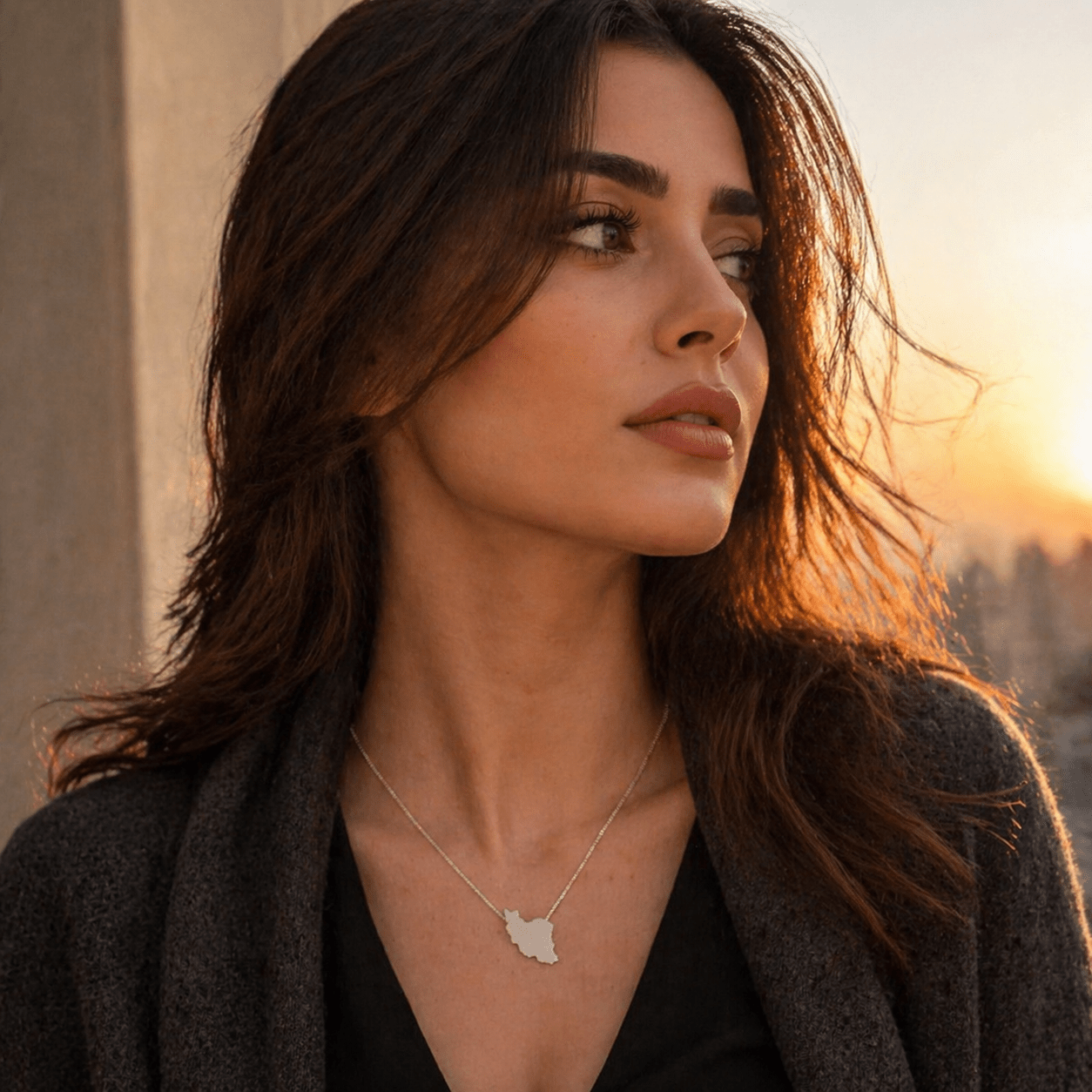 My Iran Silver Necklace - Necklace - Kia Concept Store
