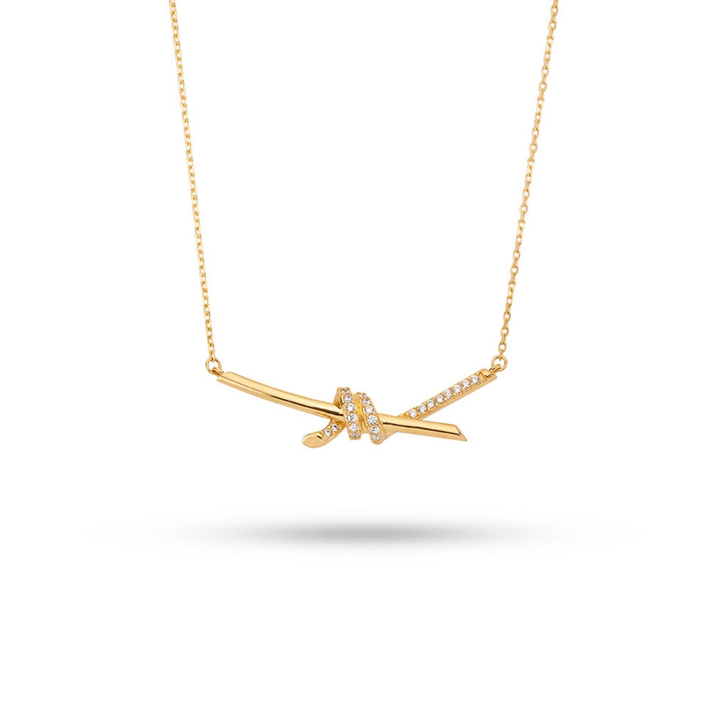 Knotted Grace Necklace - Kia Concept Store