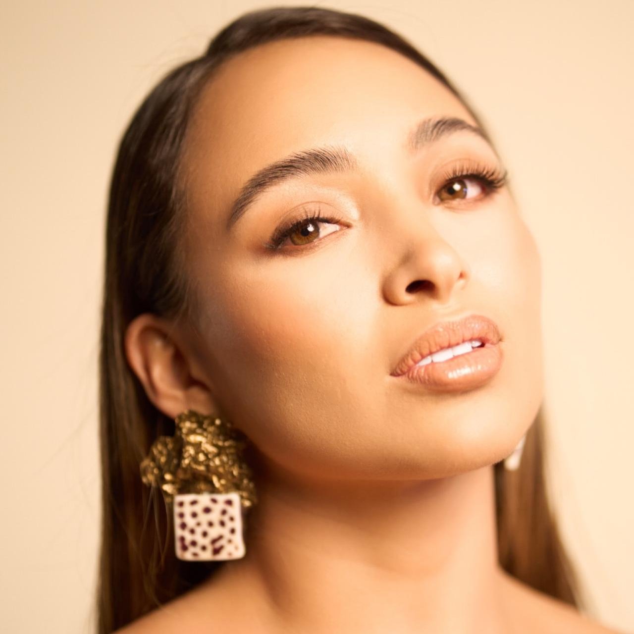 Bronze Terrain Earrings - Earrings - Kia Concept Store