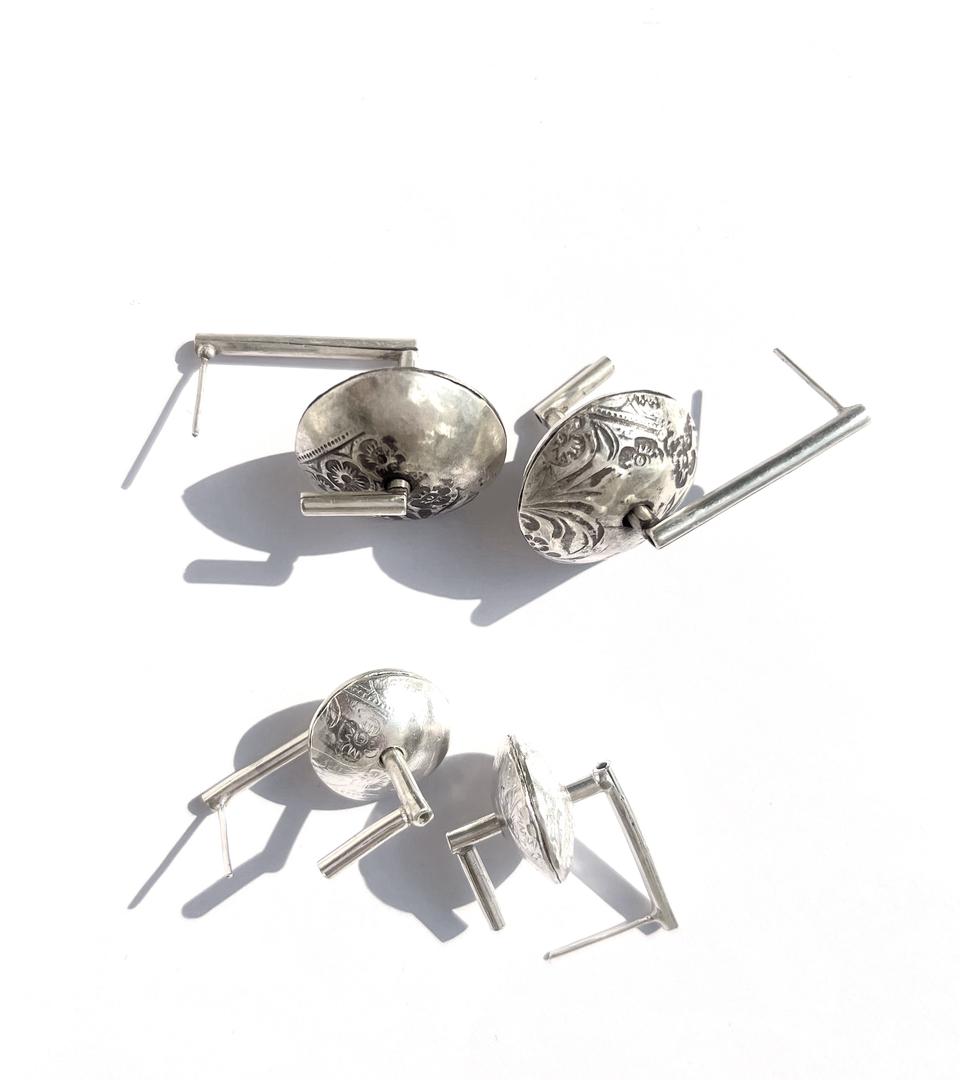 Hang Drum Earrings - Earrings - Kia Concept Store