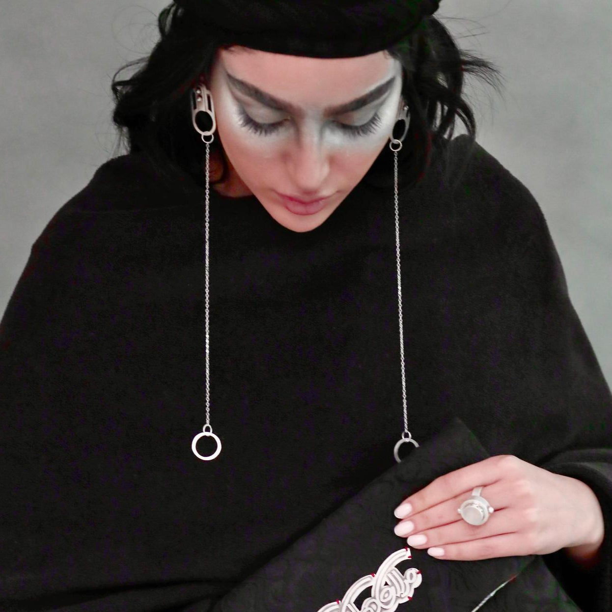 Tethered Orbit Single Earring