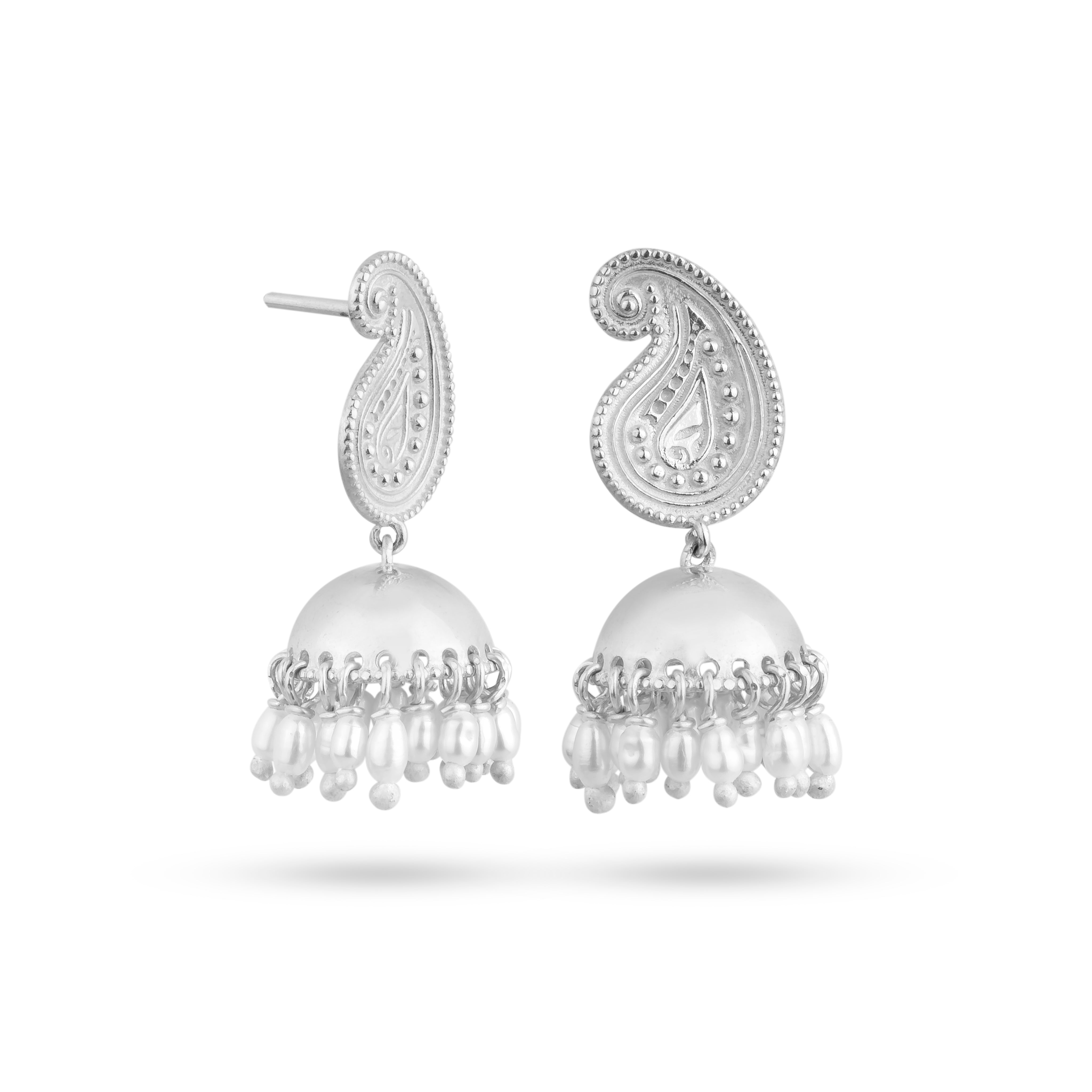 Paisley Pearl Earrings