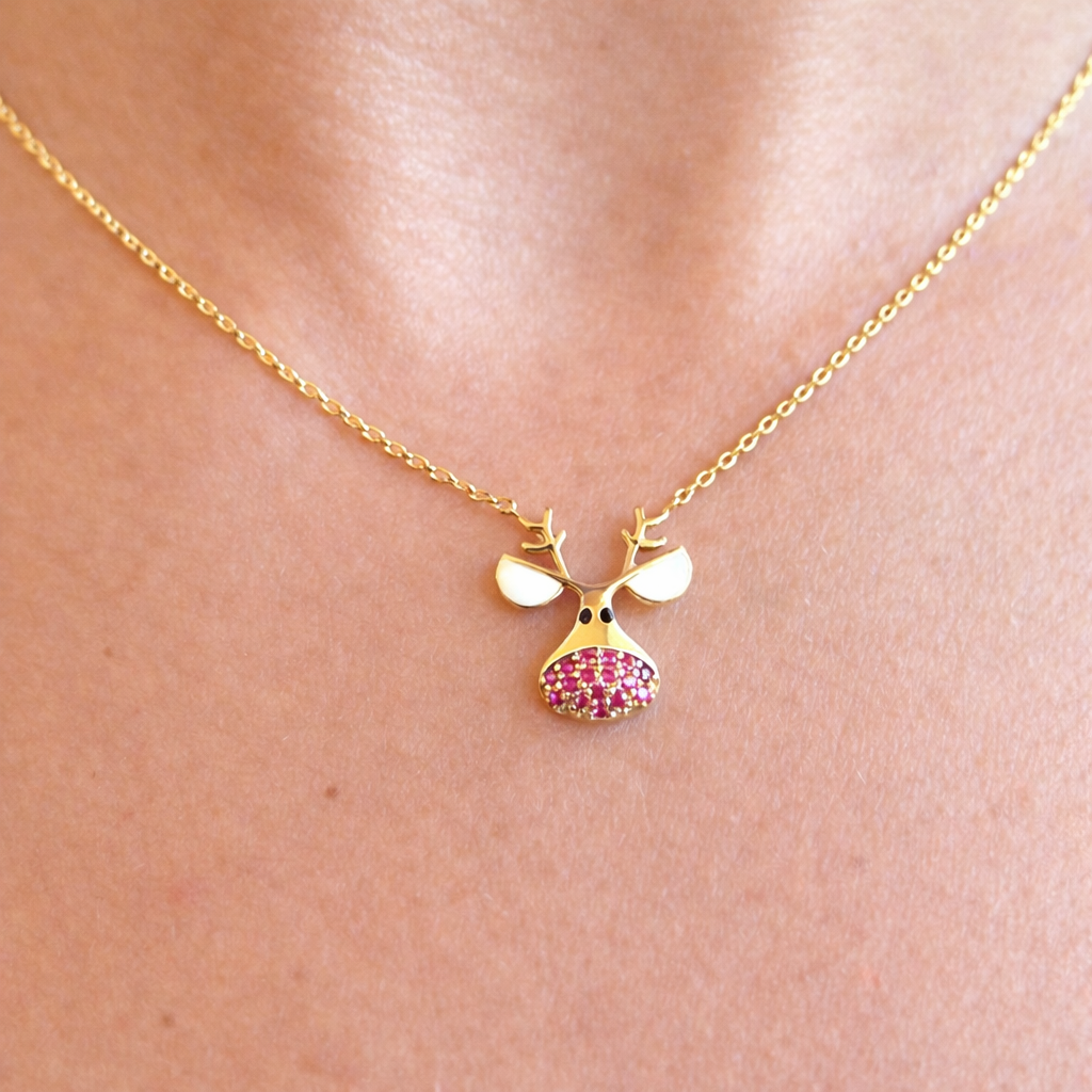 Rudolph's Sparkle Necklace