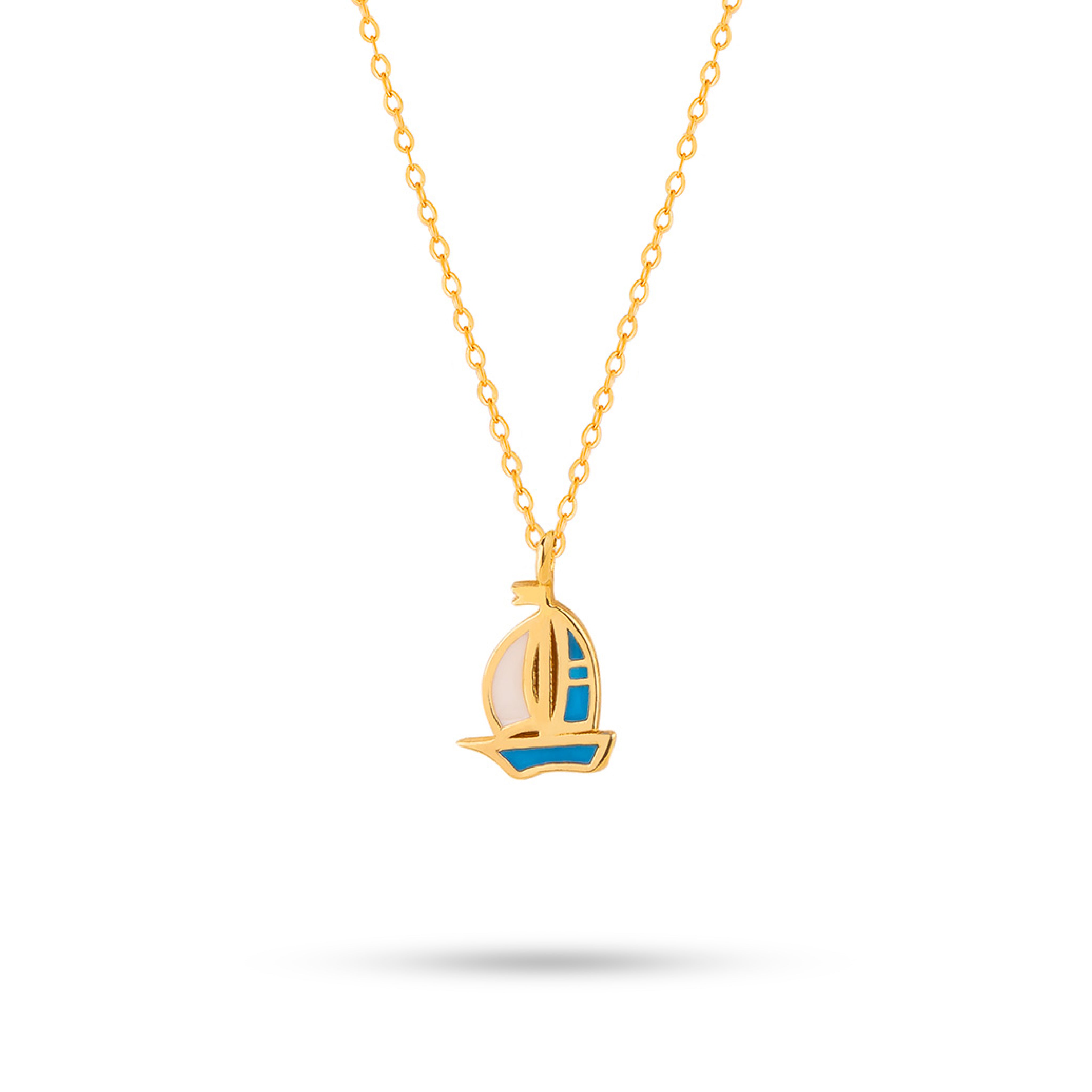 Sailing Boat On Chain