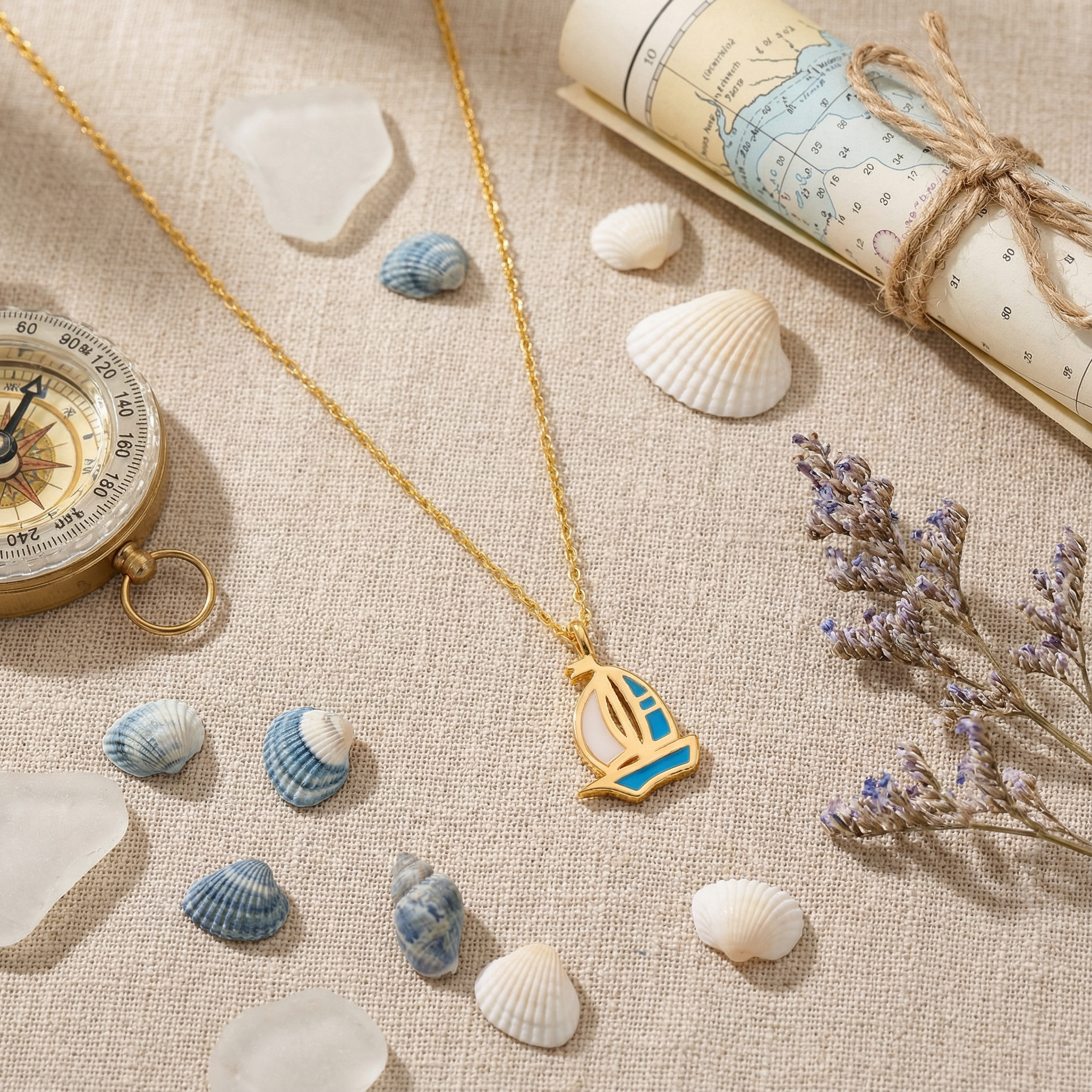 Sailing Boat On Chain