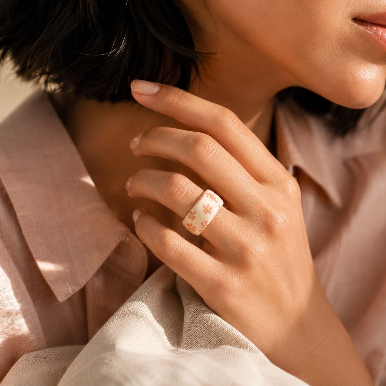 Soft Bloom Ring