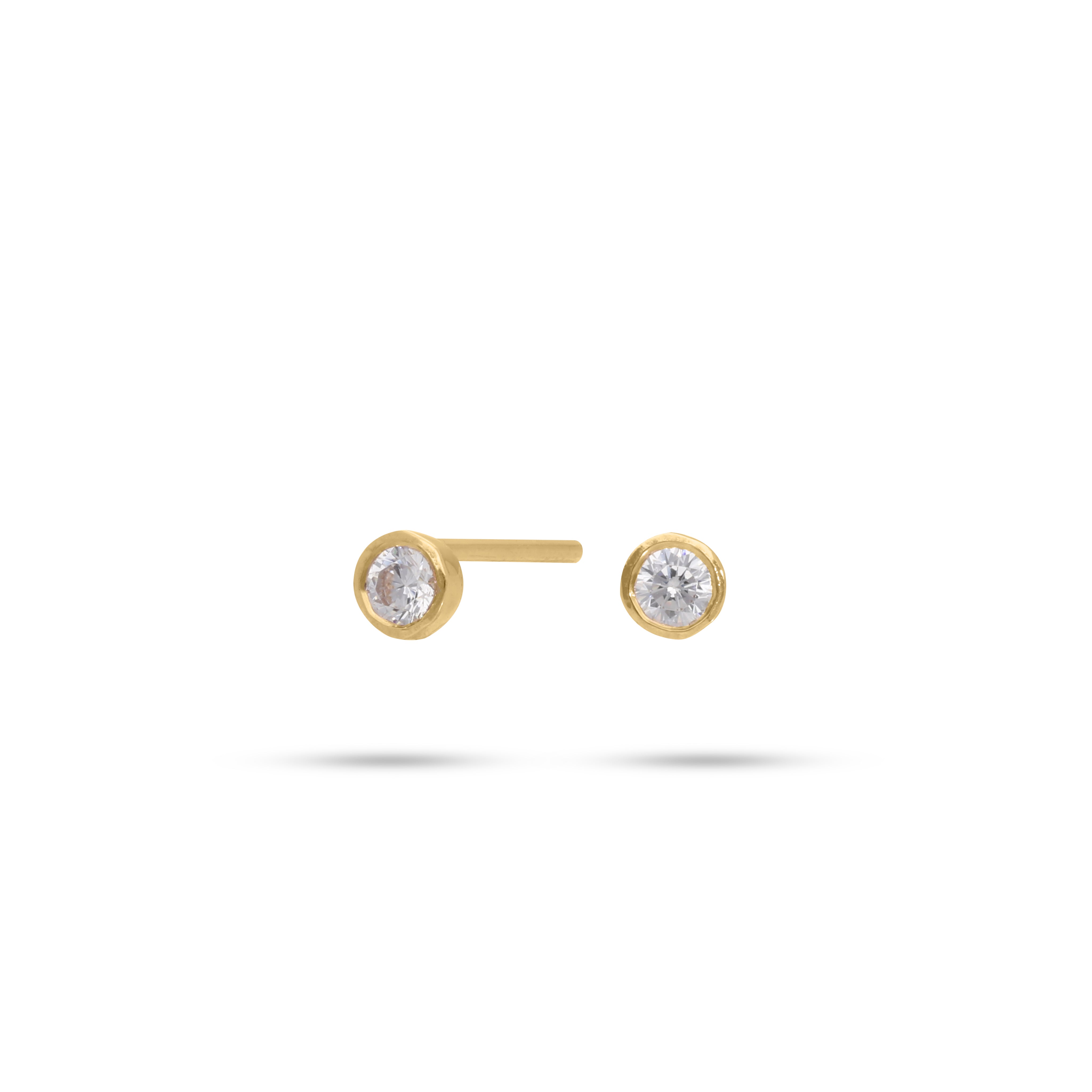 Solo Gem Stud Earrings