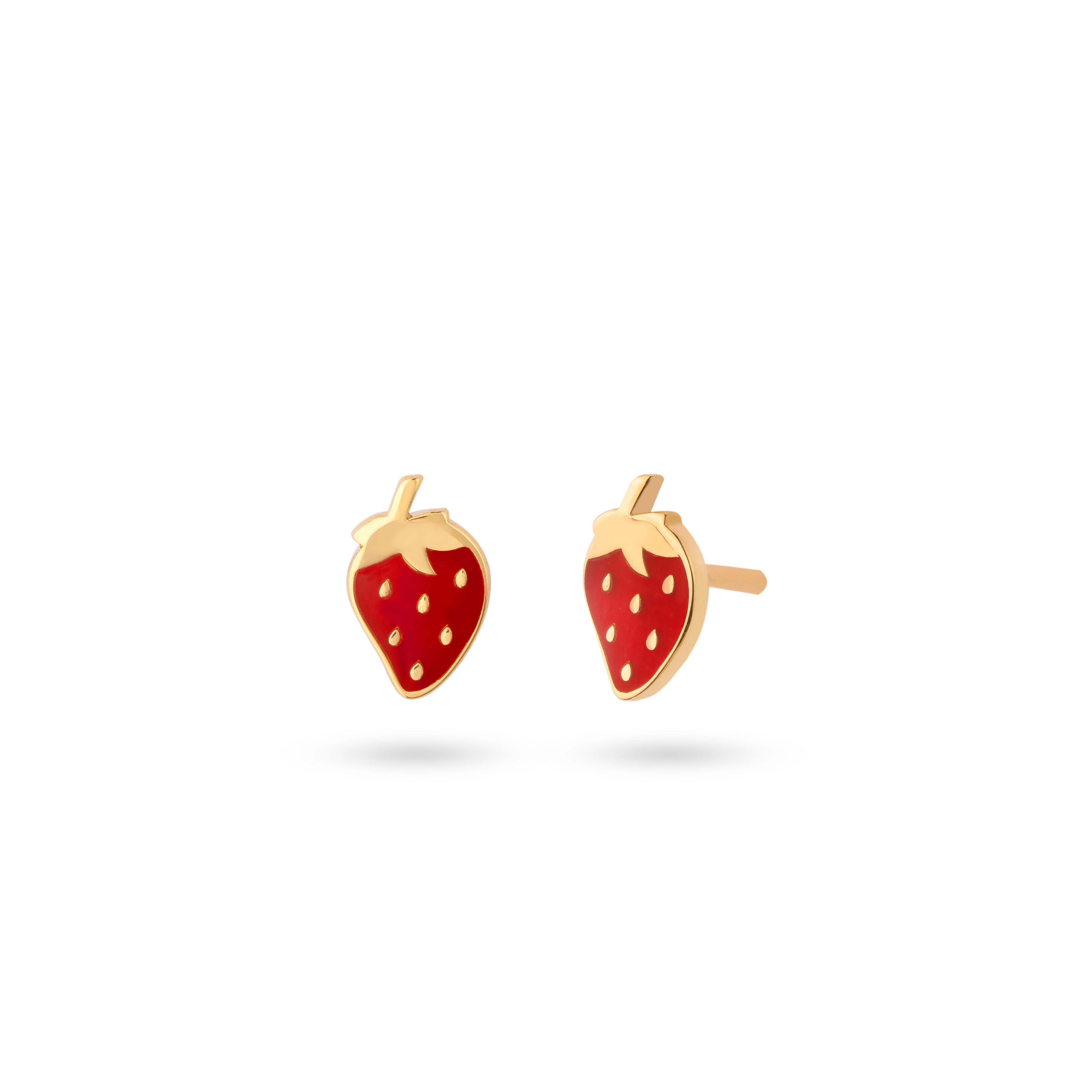 Strawberry Stud Earrings