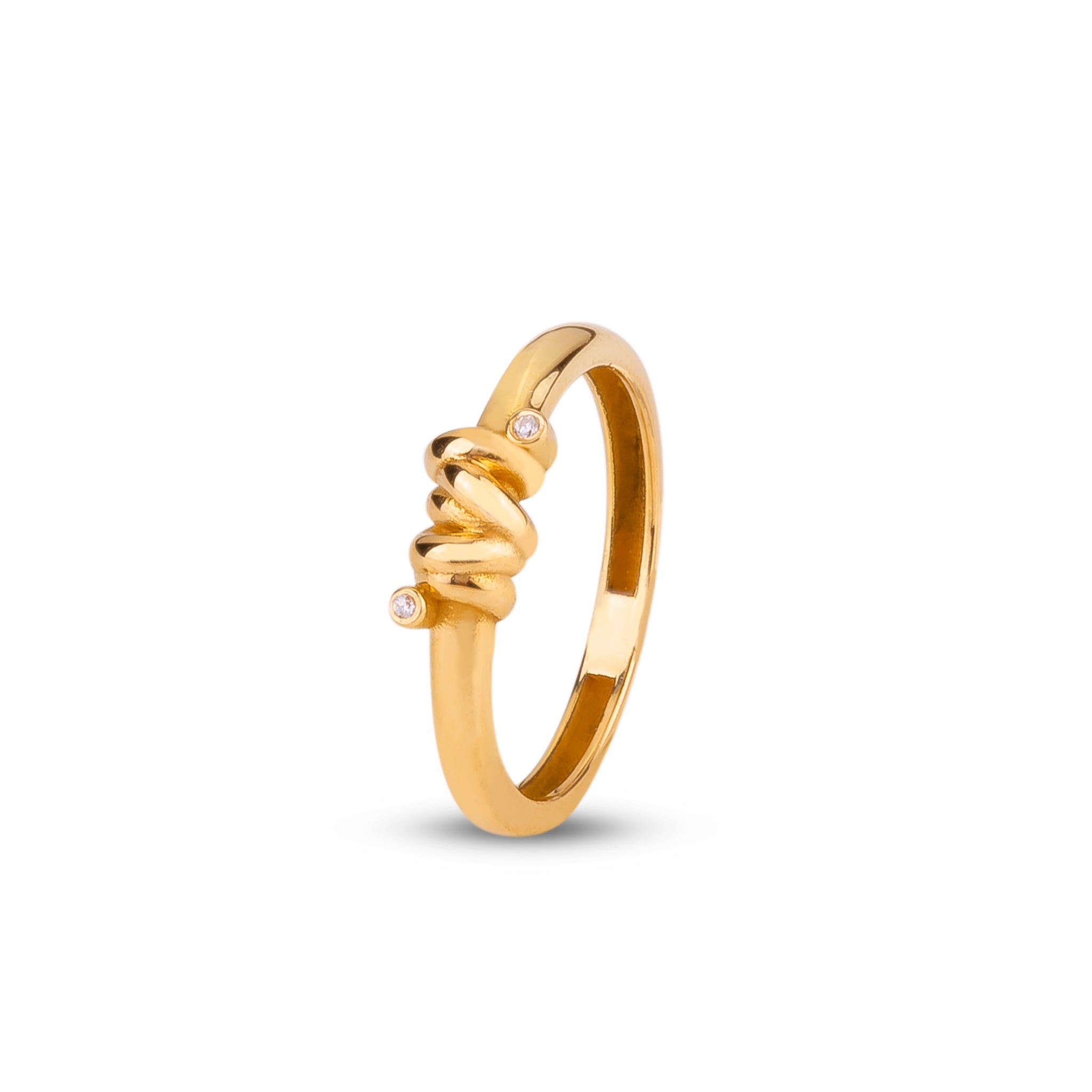 Twisted Knot Ring