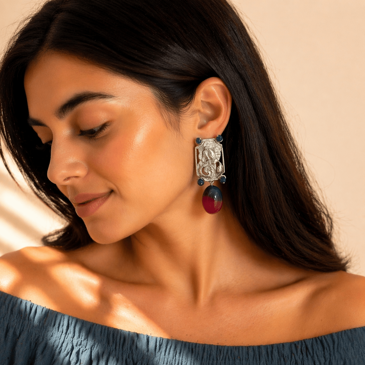 Verdant Flame Earrings - Earrings - Kia Concept Store