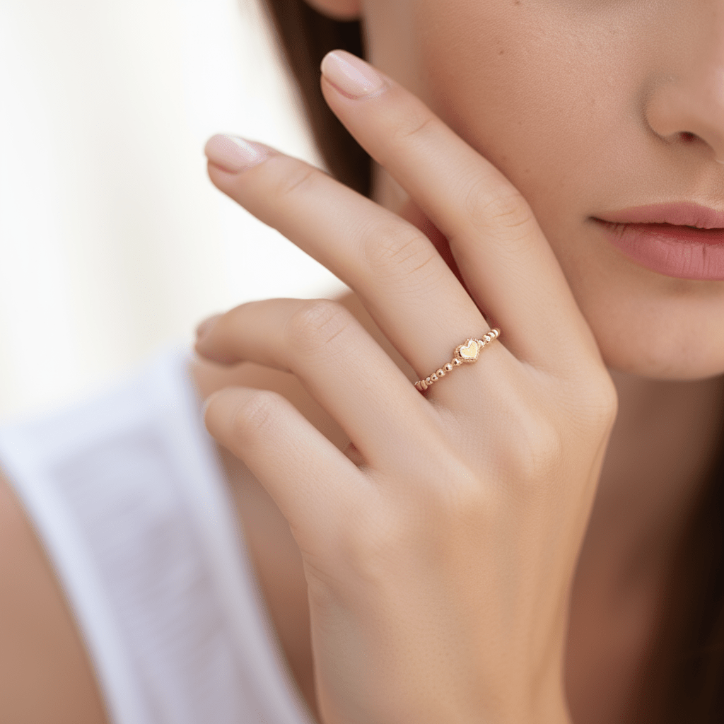 Amara Heart Ring - Ring - Kia Concept Store