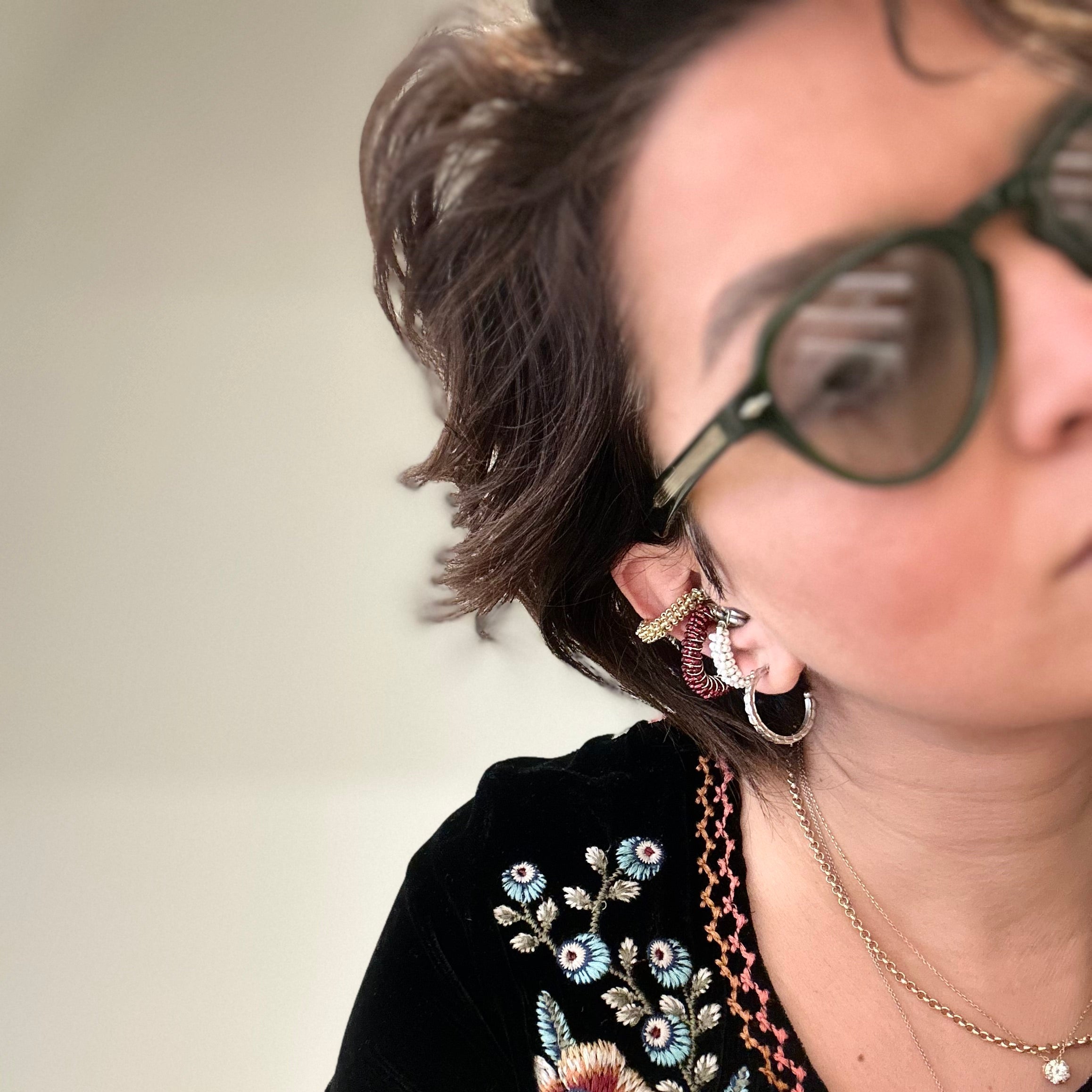 Beaded Ear Cuff - Earpiece - Kia Concept Store