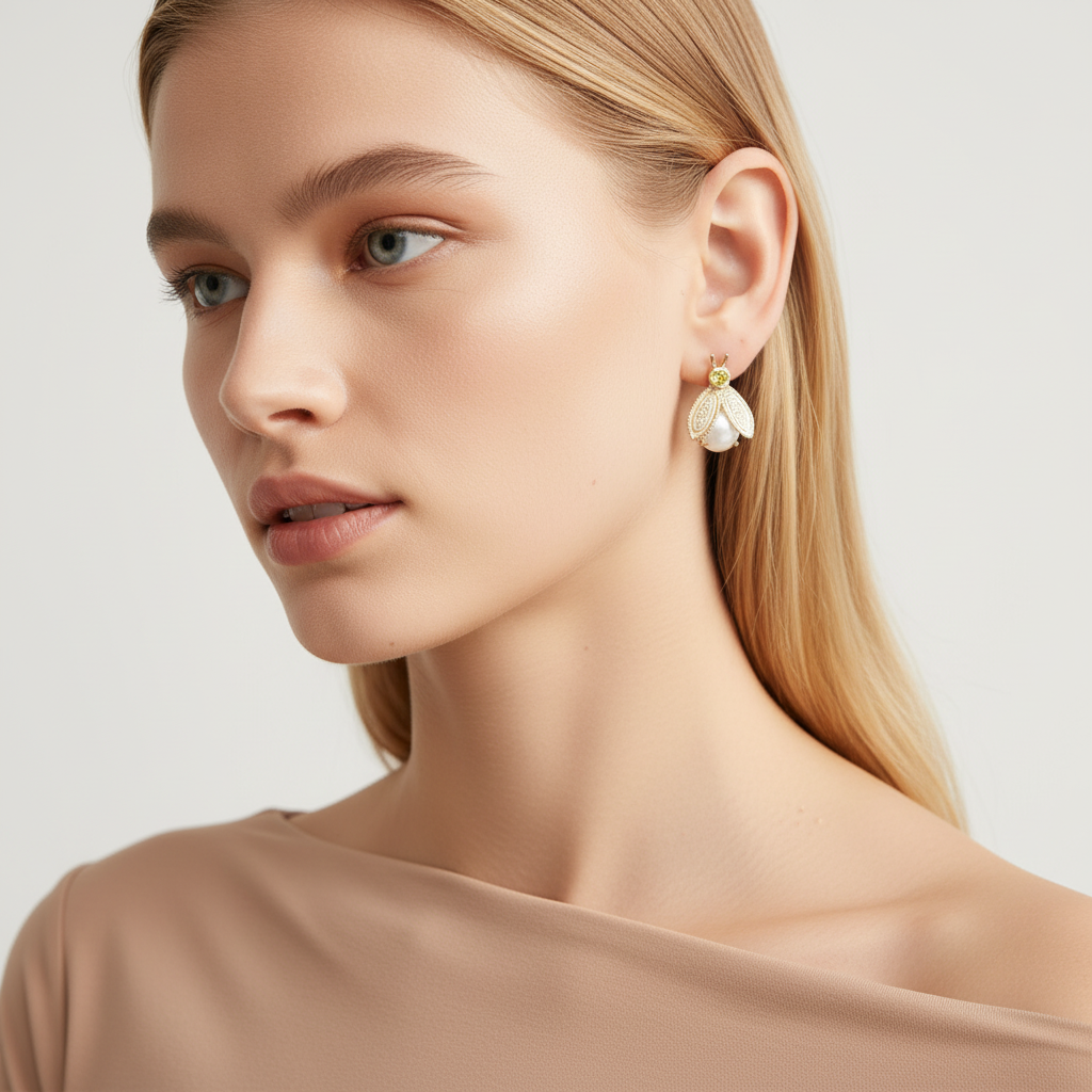 Bee Earrings - Earrings - Kia Concept Store