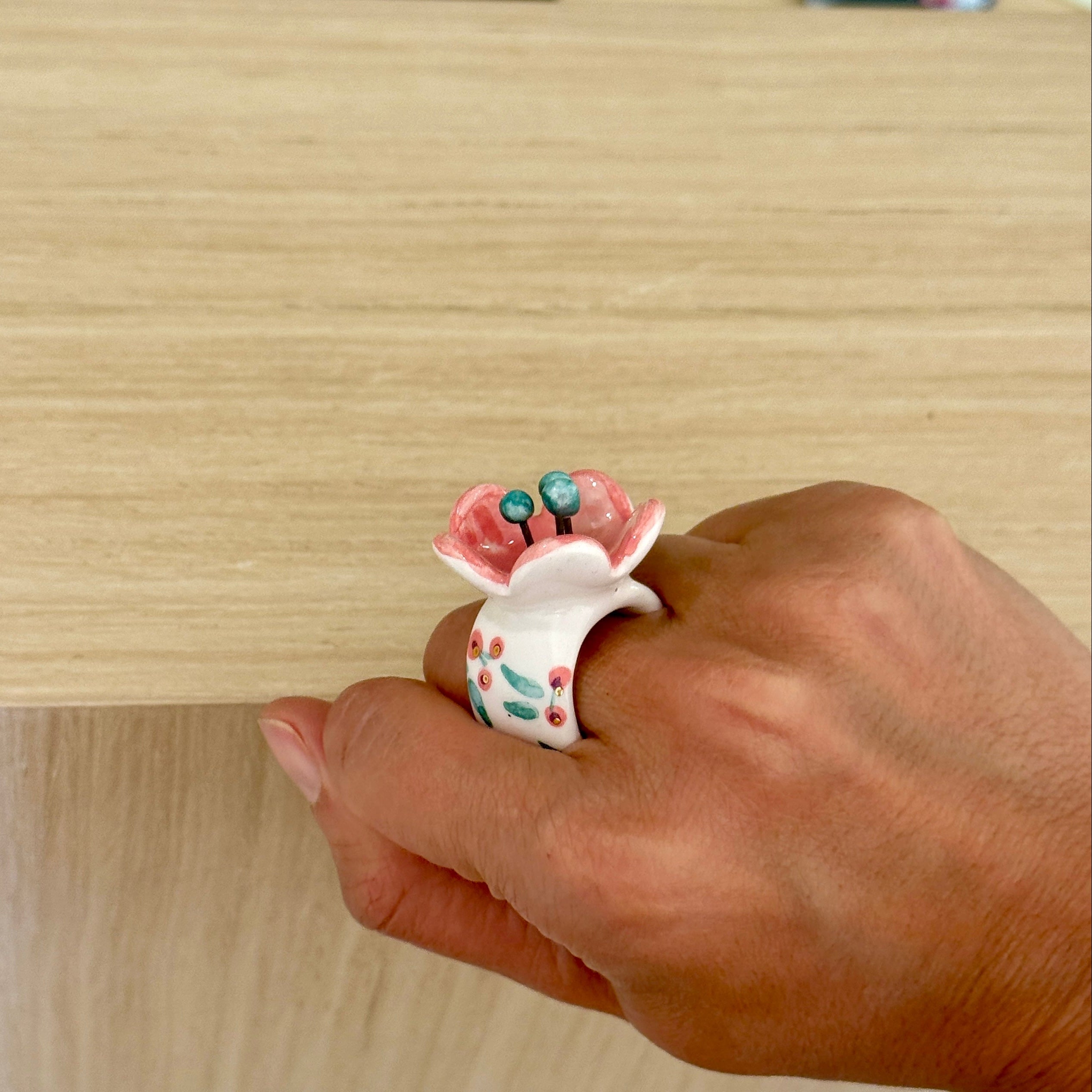 Bloom Bold Ceramic Ring - Ring - Kia Concept Store