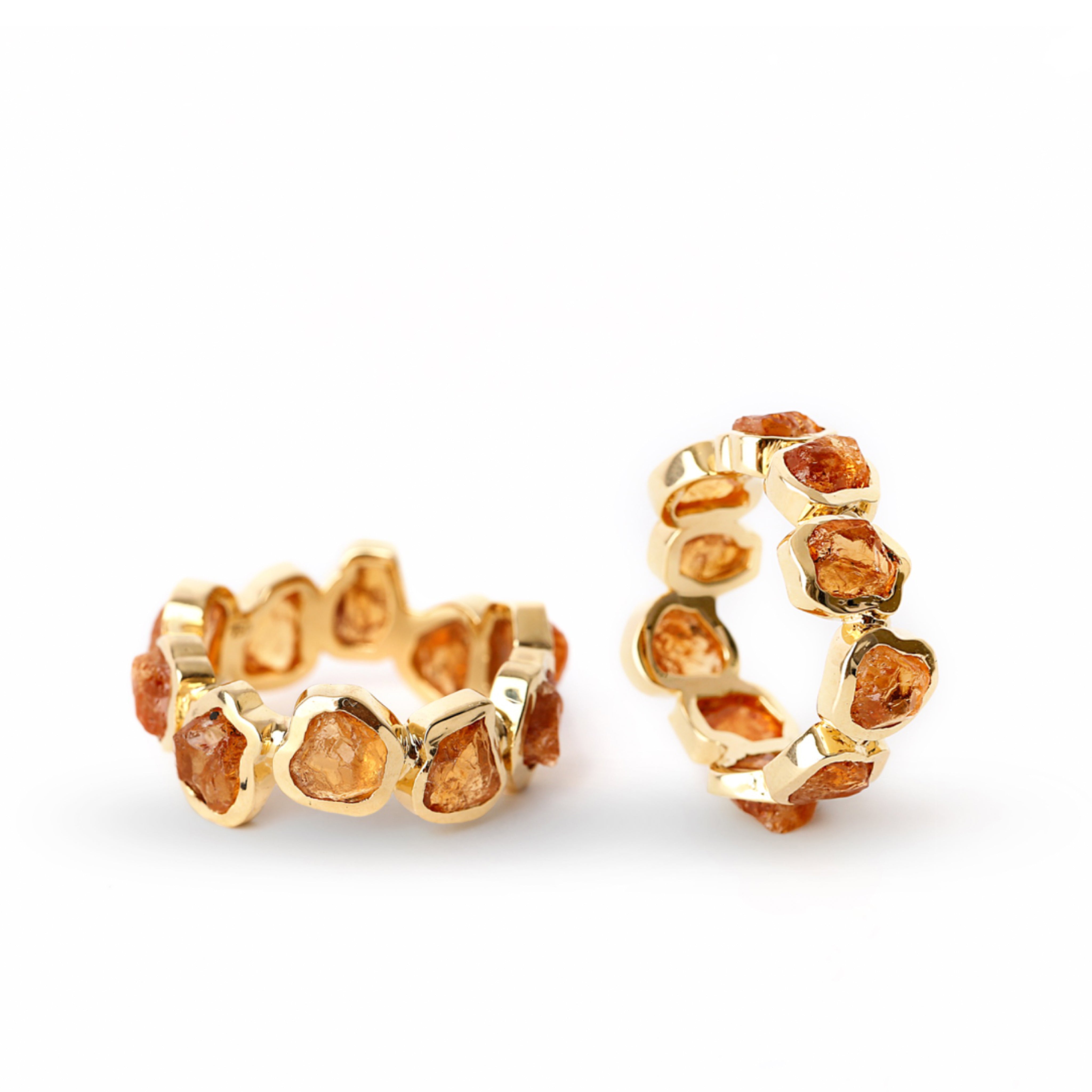 Deformed Spessartite Ring - Ring - Kia Concept Store