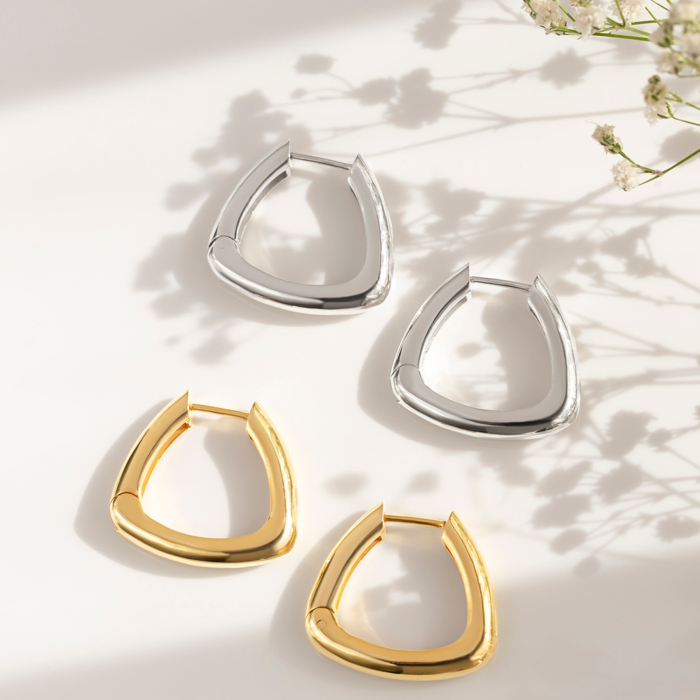 Delta Earrings - Earrings - Kia Concept Store