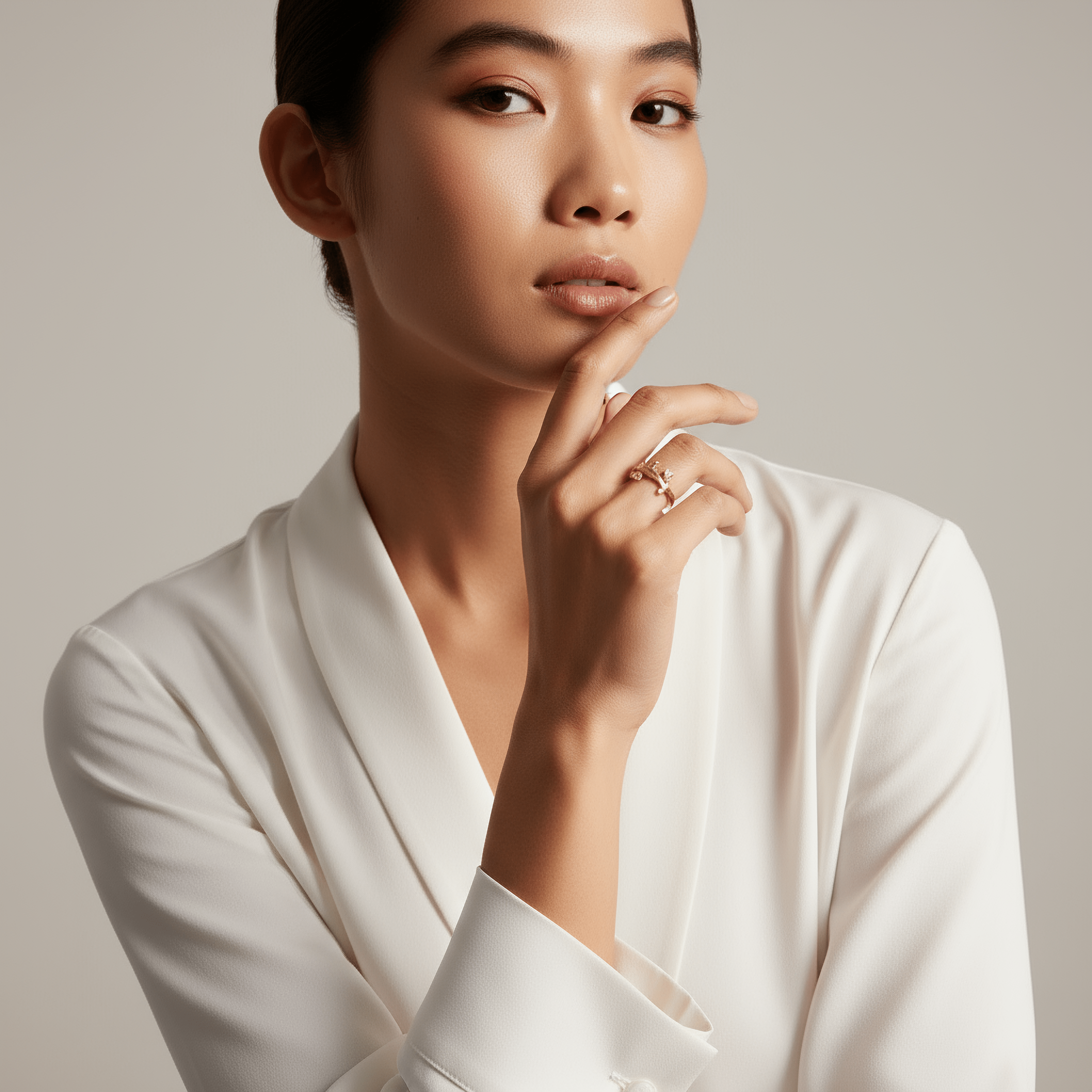 Golden Blossom Ring - Ring - Kia Concept Store