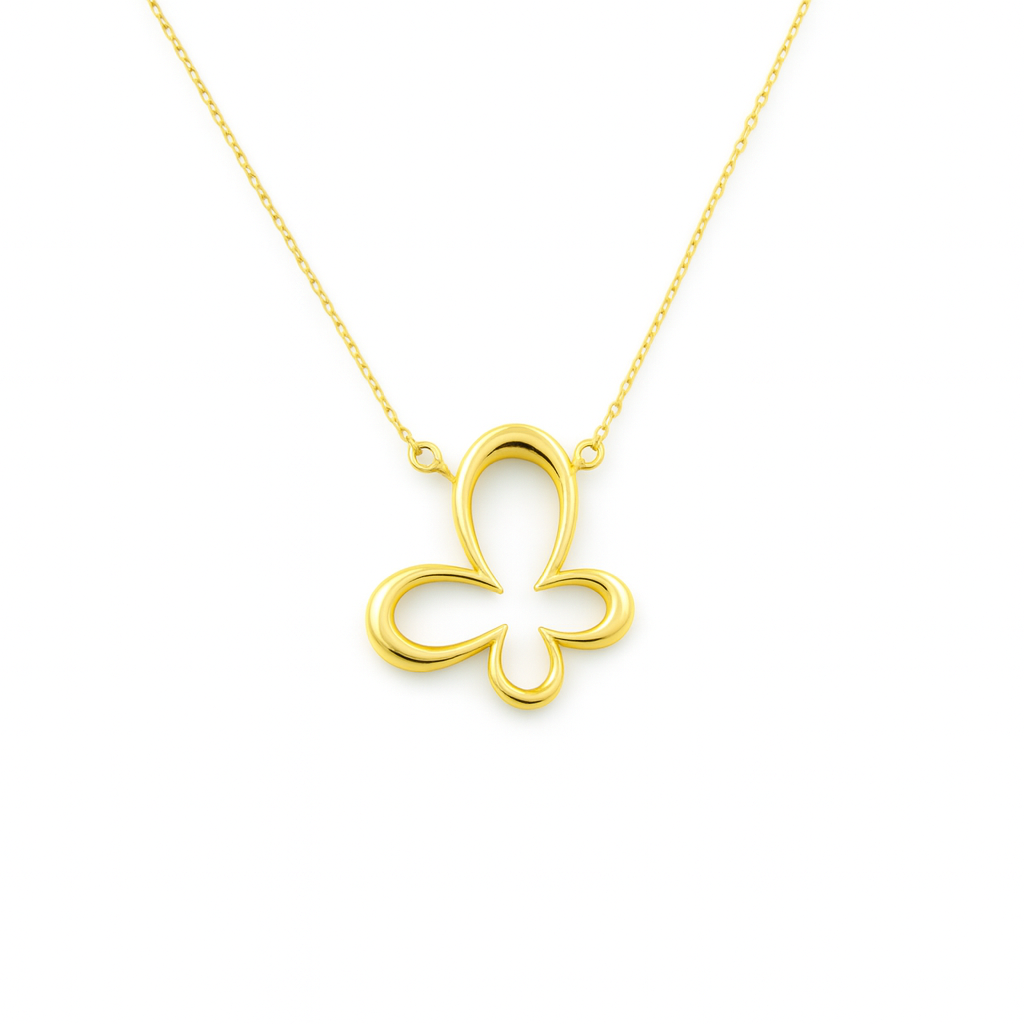 Golden Butterfly Necklace - Necklace - Kia Concept Store