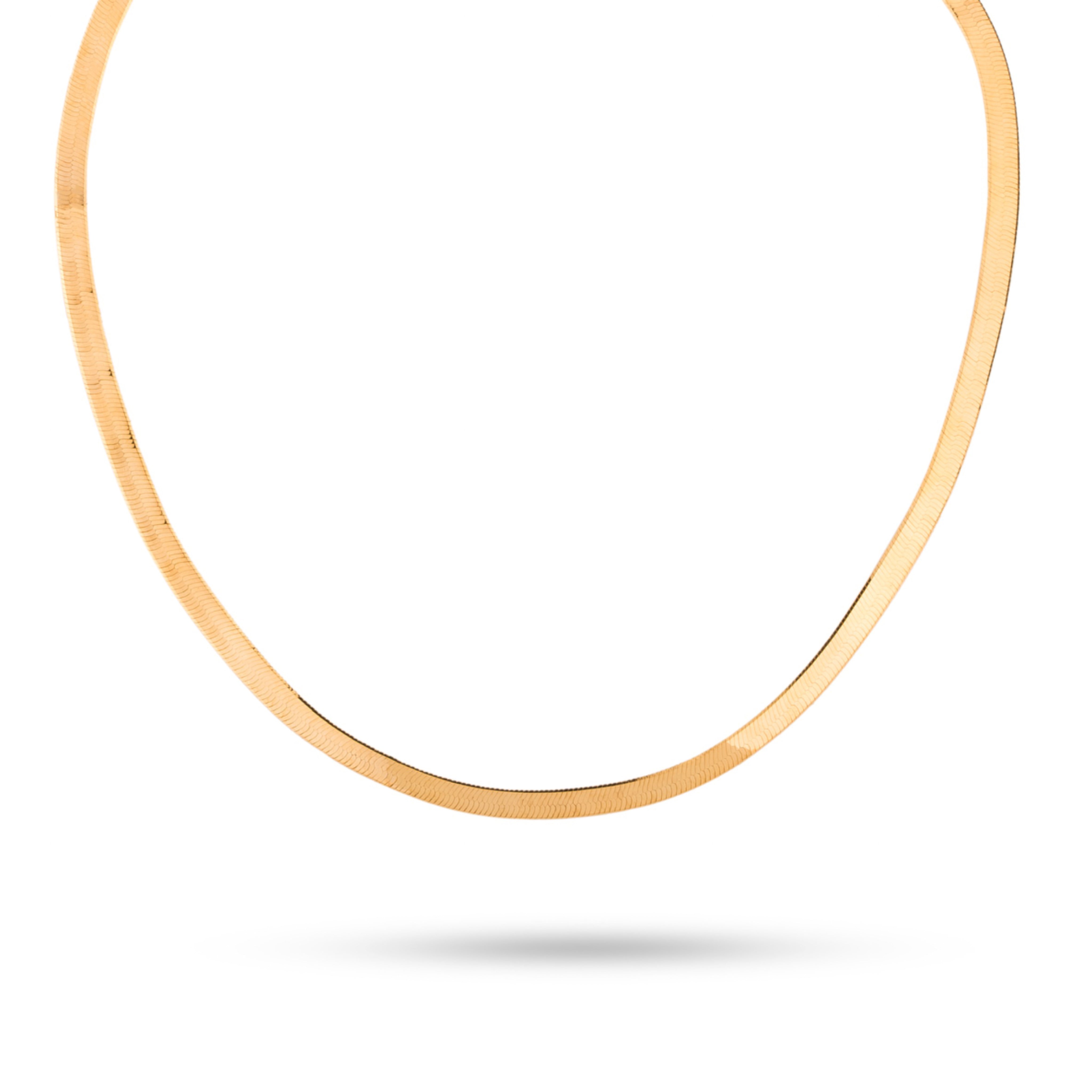 Golden Herringbone Collection - Necklace - Kia Concept Store