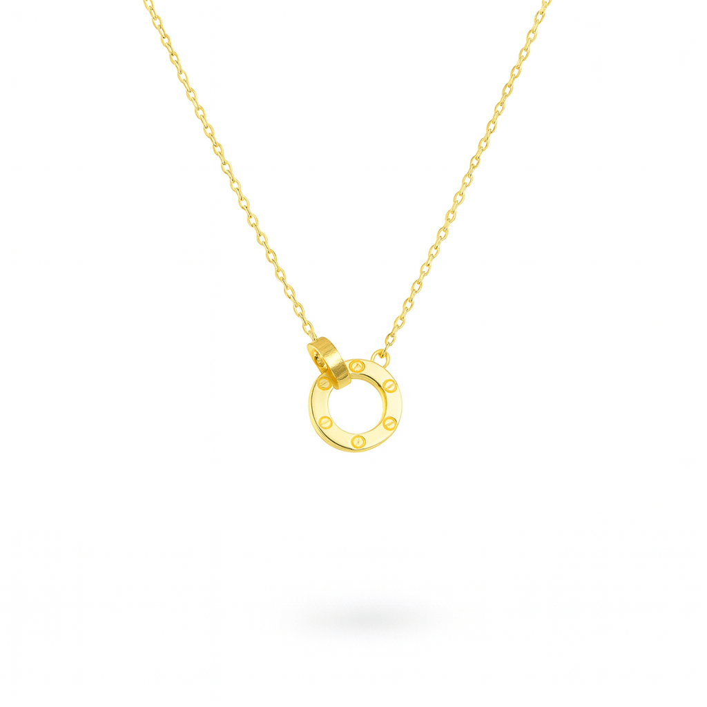 Interlocked Rings Necklace - Necklace - Kia Concept Store