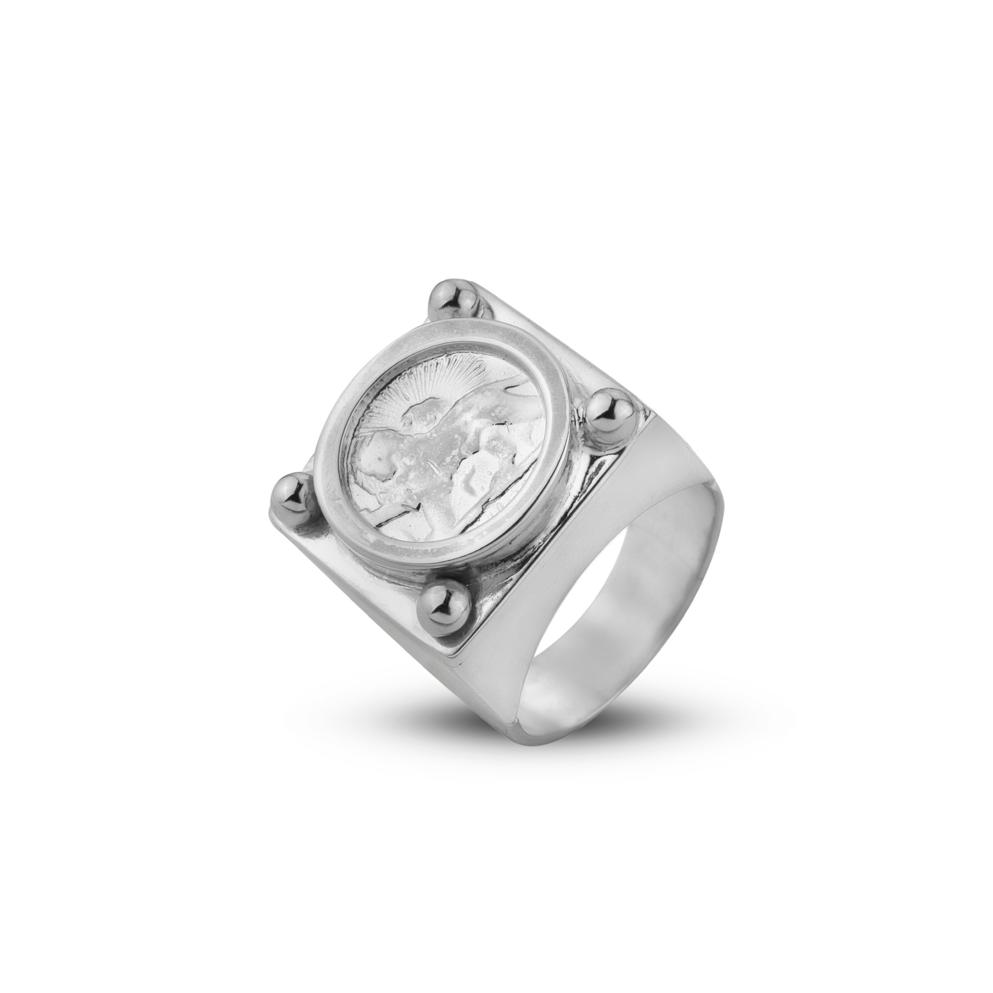 Lion & Sun Ring - Kia Concept Store