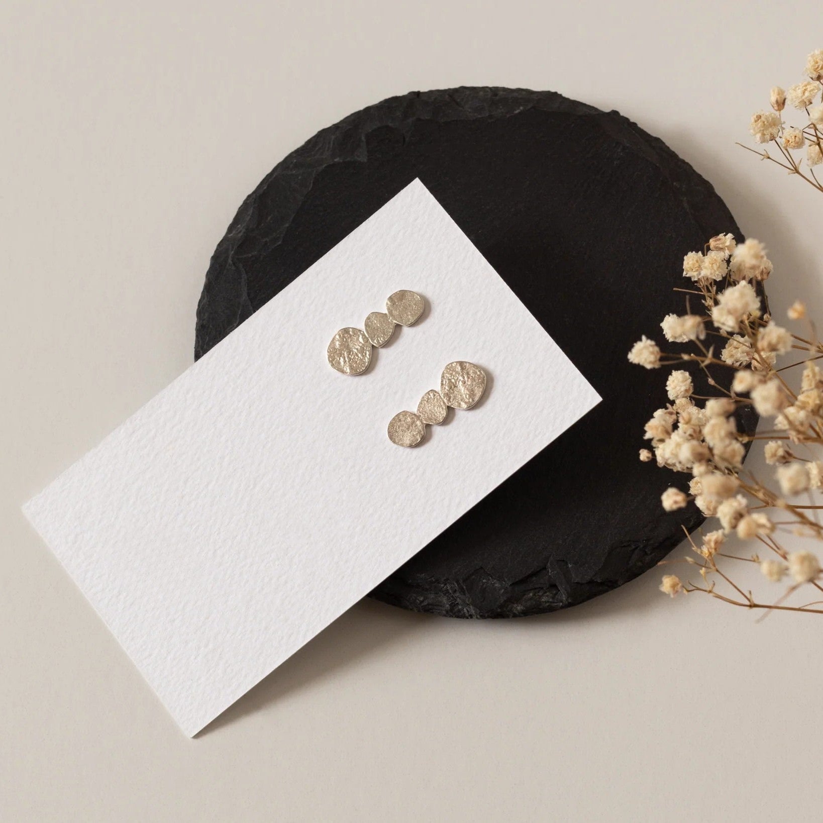 Minimalist Sterling Silver Earrings - Earrings - Kia Concept Store