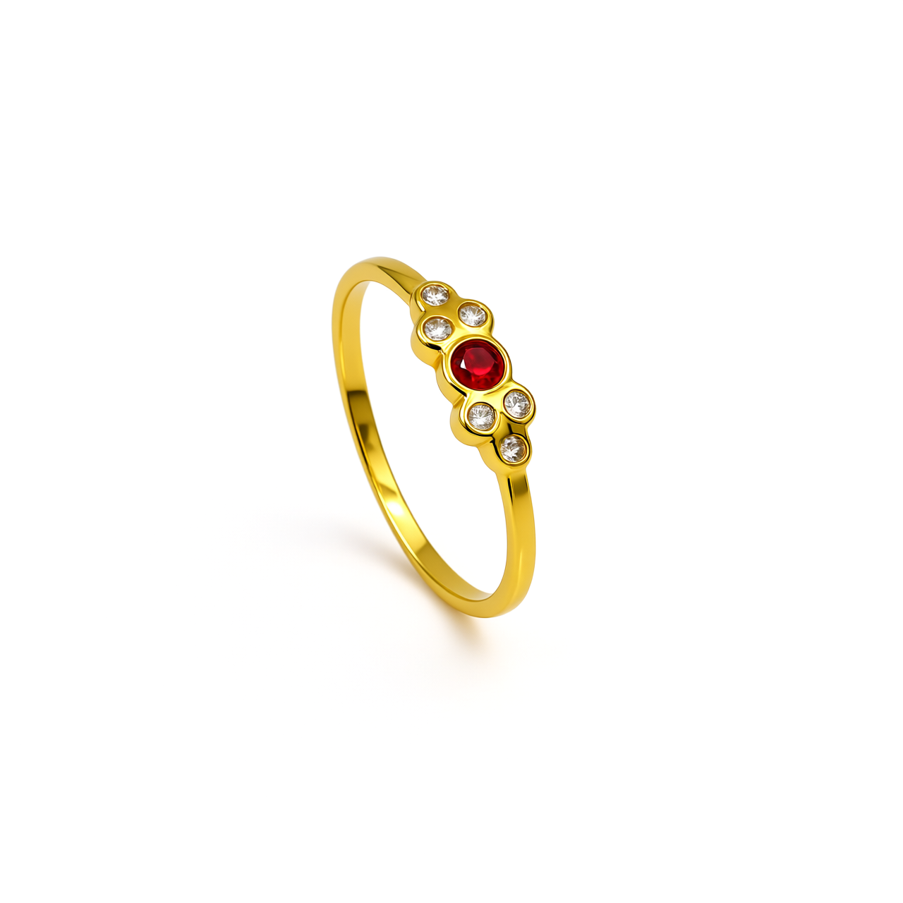 Garnet Glow Ring