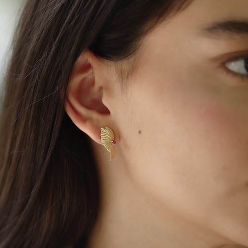 Golden Wings Earrings