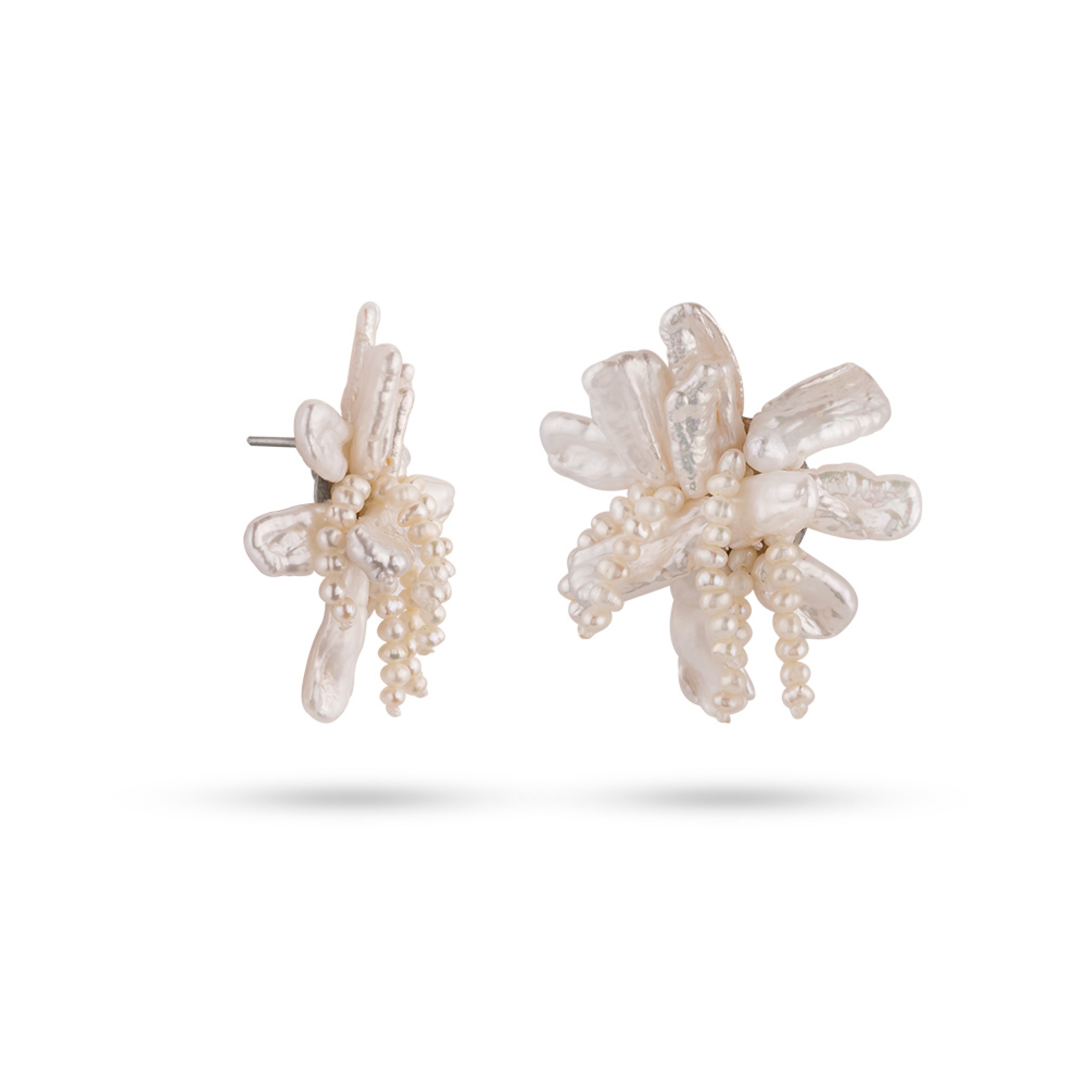Parla Natural Pearl Earrings - Earrings - Kia Concept Store