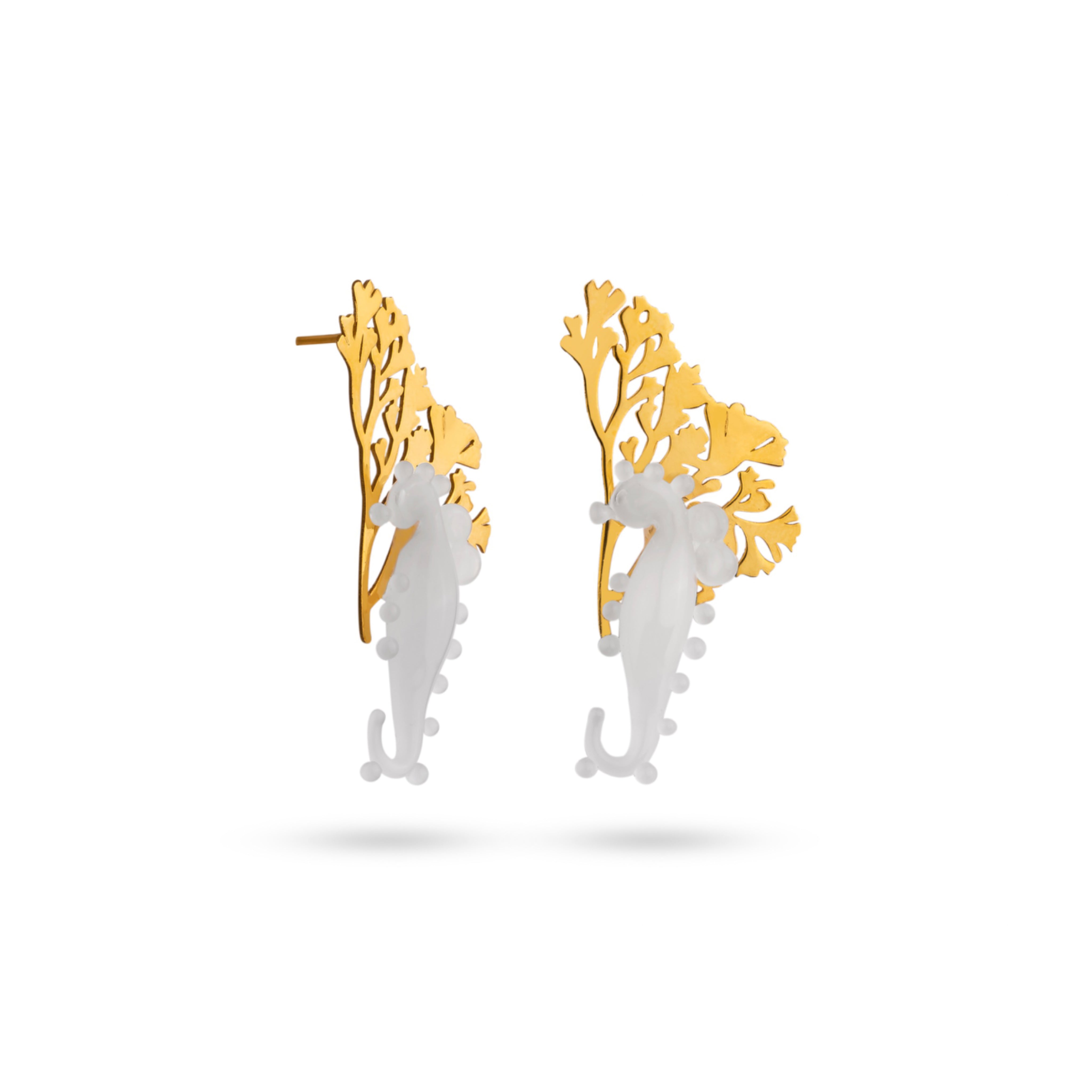Seahorse Earrings - Earrings - Kia Concept Store