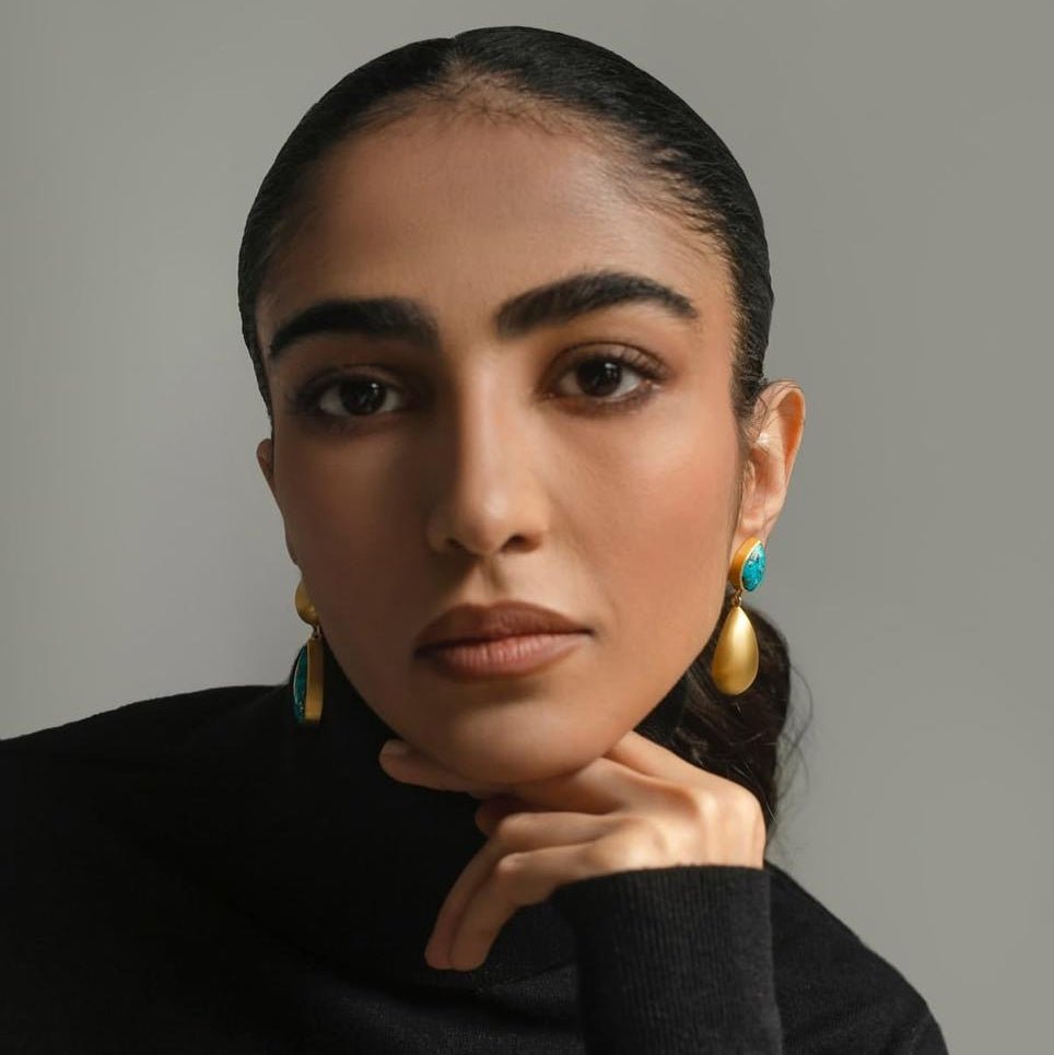 Turquoise Drop Earrings - Earrings - Kia Concept Store