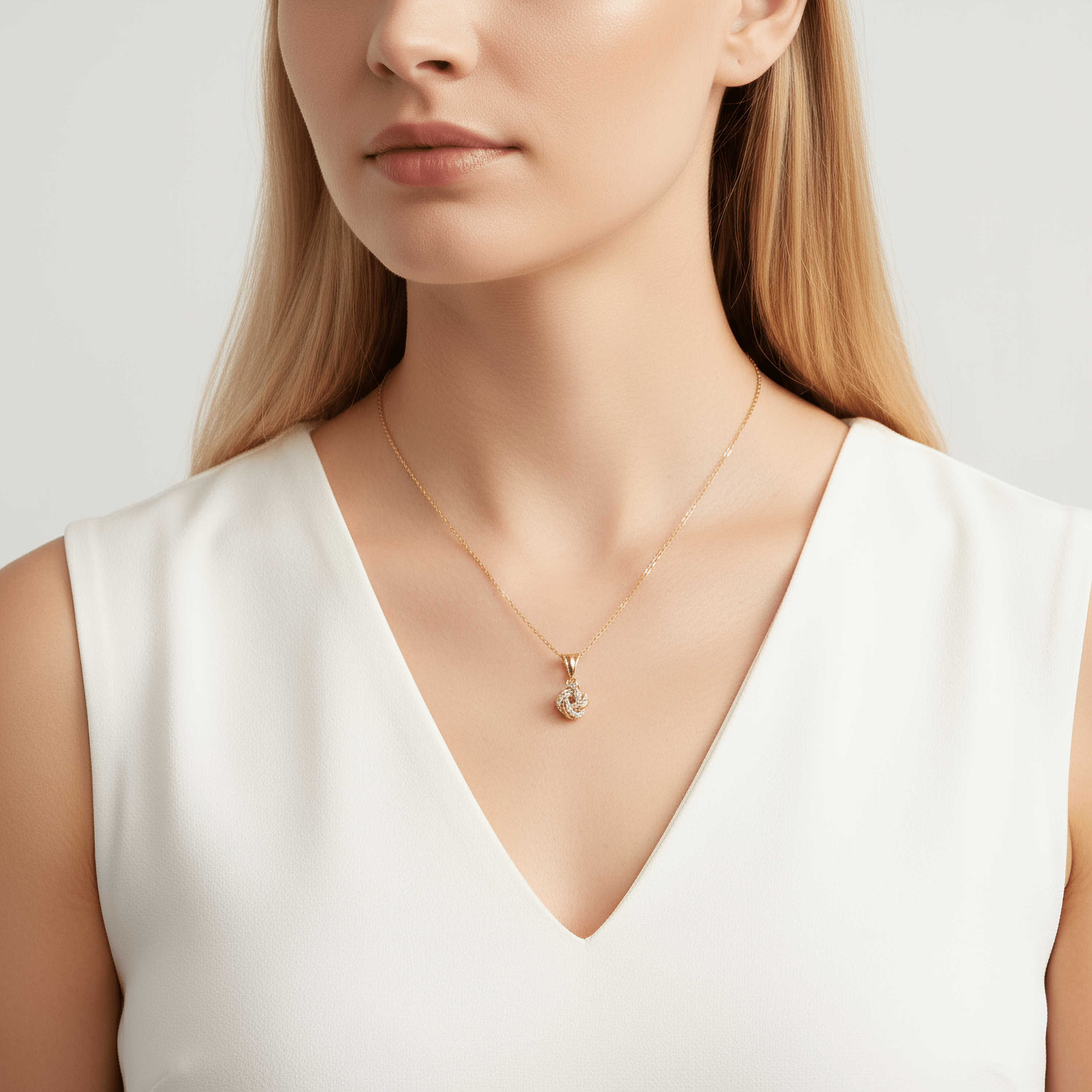 Love Knot Pendant - Necklace - Kia Concept Store