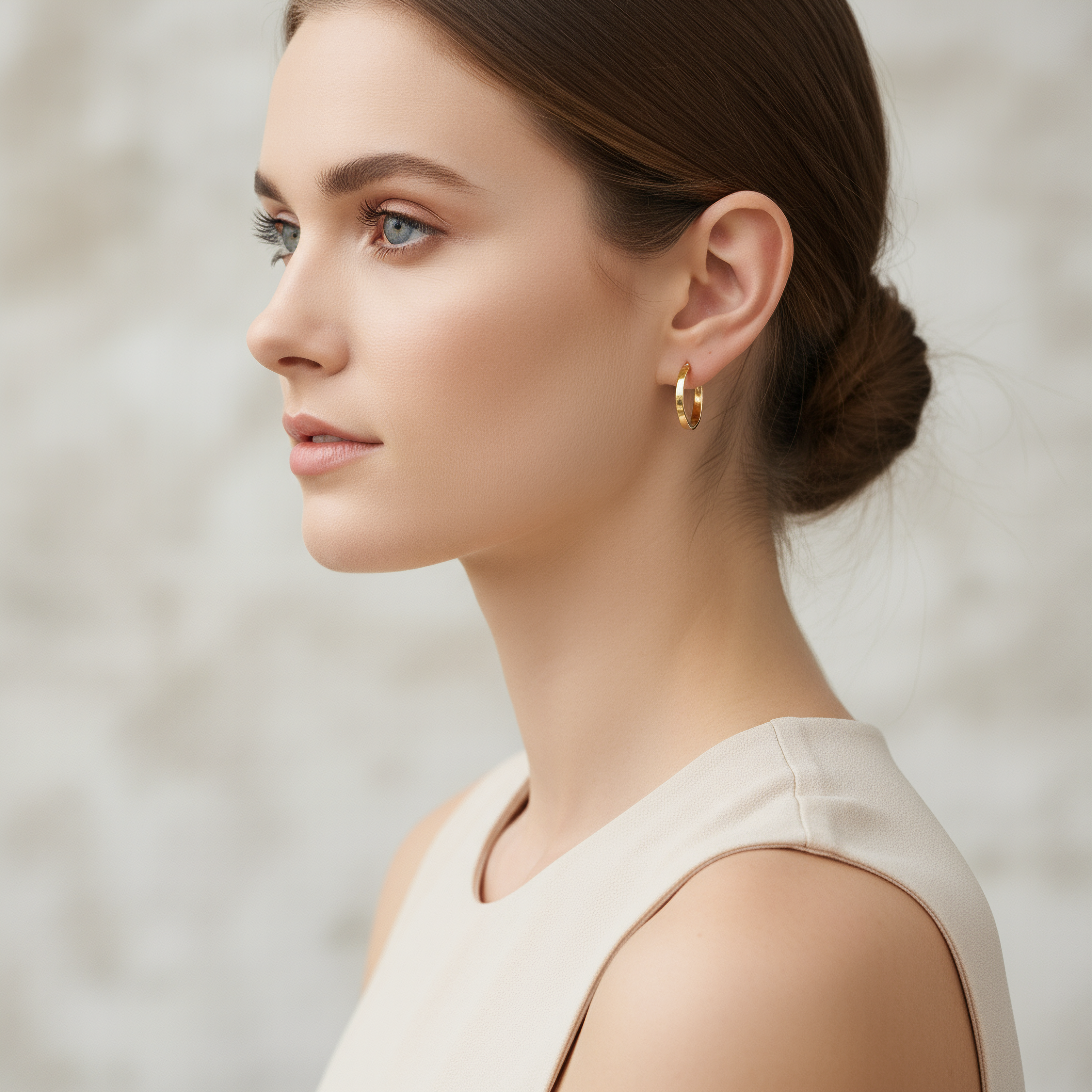 Classic Gold Hoops