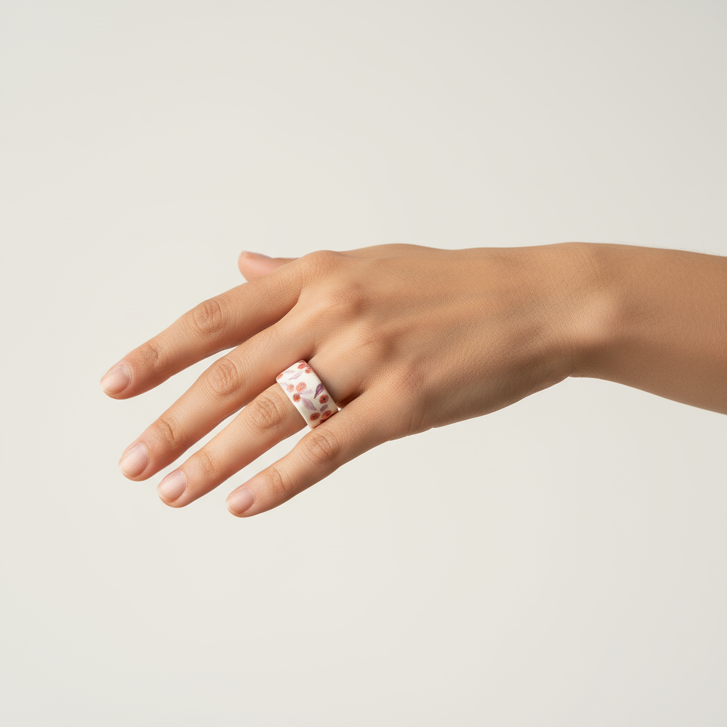 Violet Bloom Ring