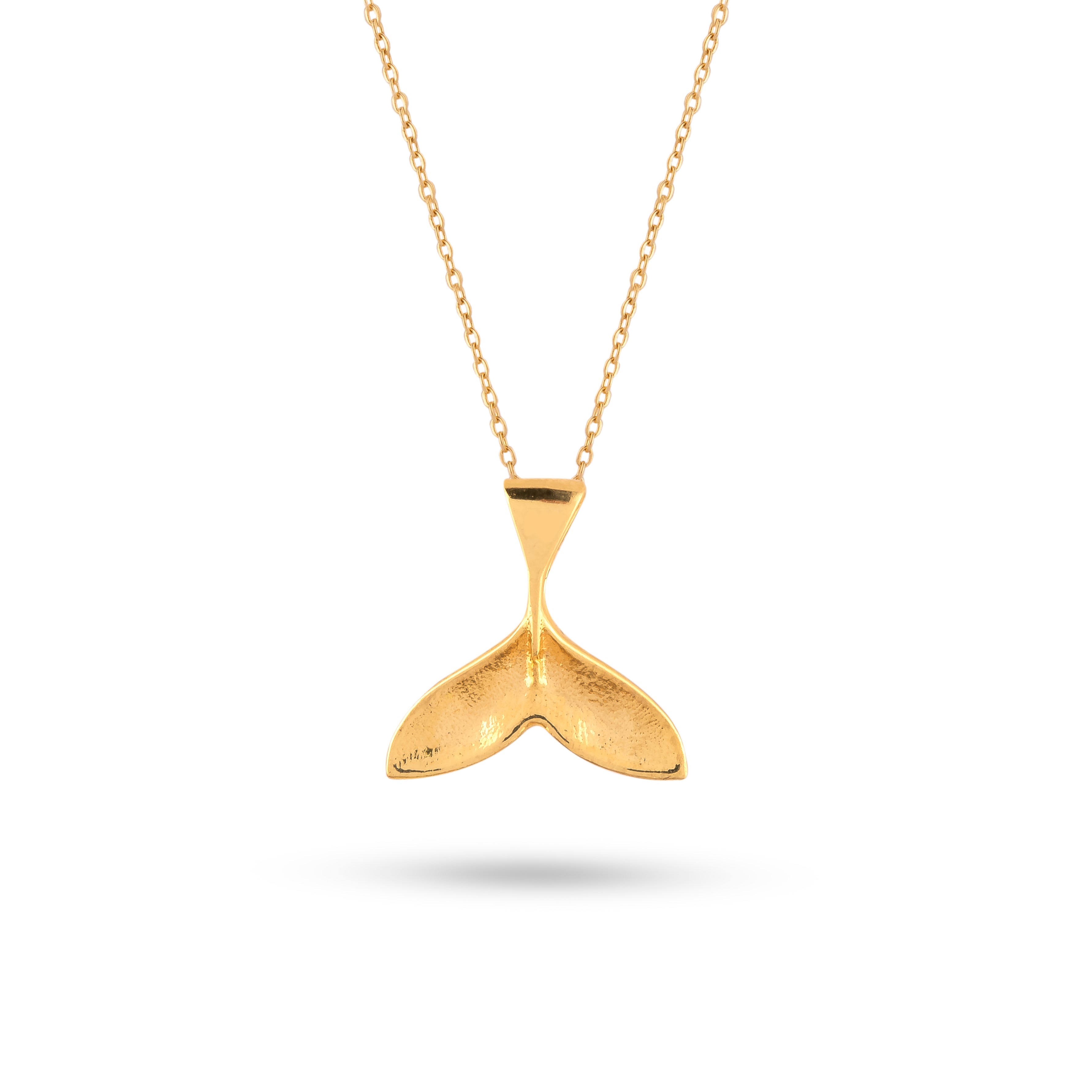 Whale Tail Necklace - Necklace - Kia Concept Store