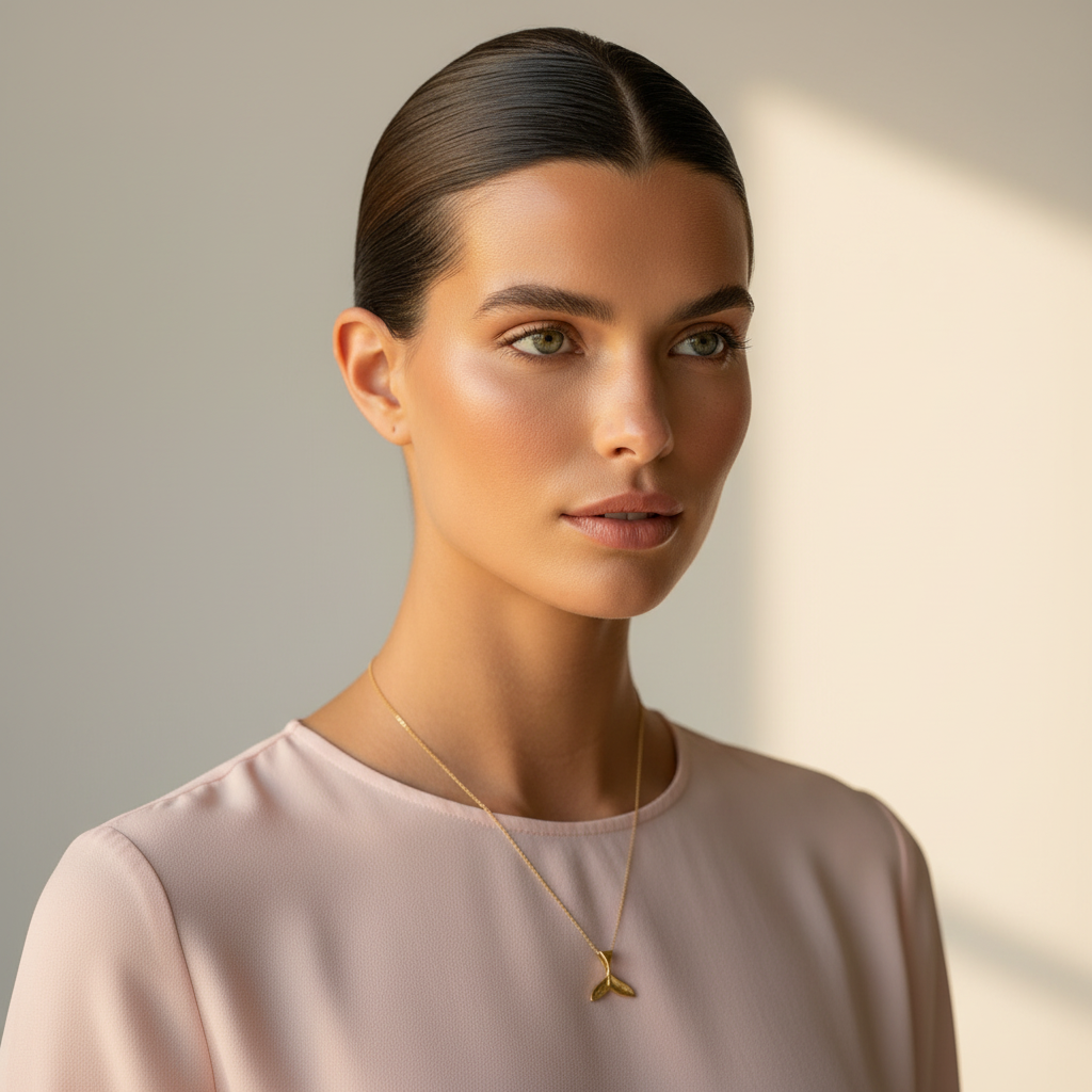 Whale Tail Necklace - Necklace - Kia Concept Store